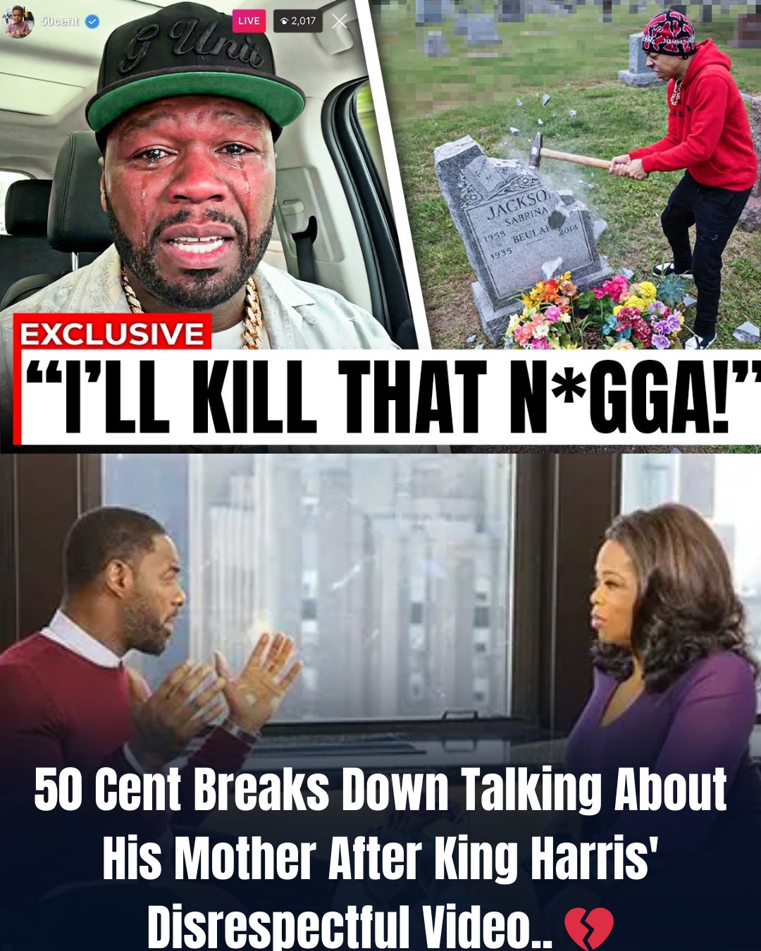 Spotlight - 🚨BREAKING NEWS: 50 Cent Breaks Down Talking About His ...