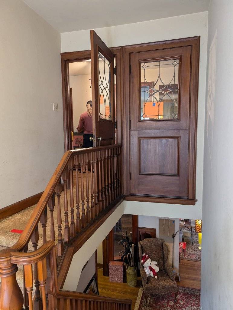 Dull - While perusing an estate sale and heading up to the second floor ...