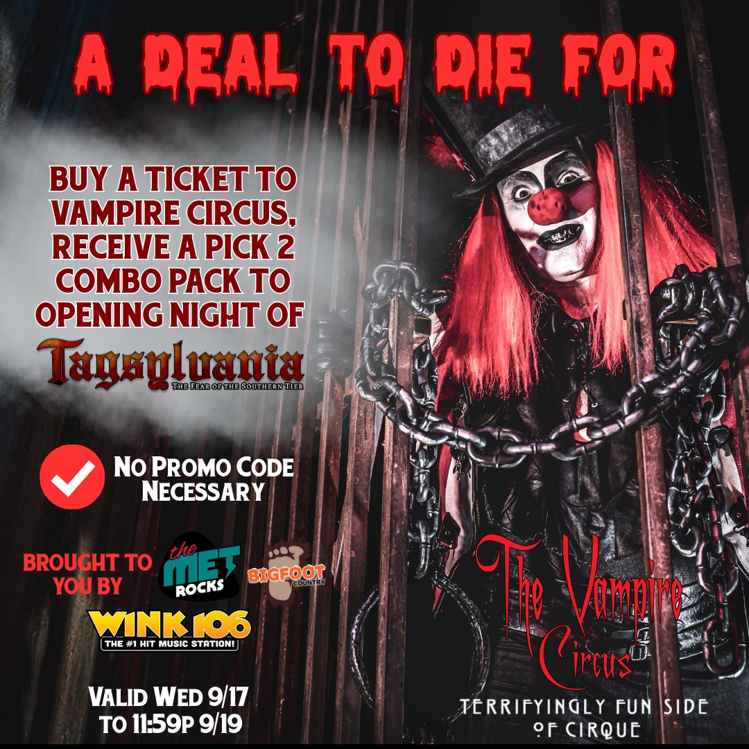 🦇 It's a Deal to Die For🕯️ From Wed,... - TAG'S SUMMER STAGE | Facebook