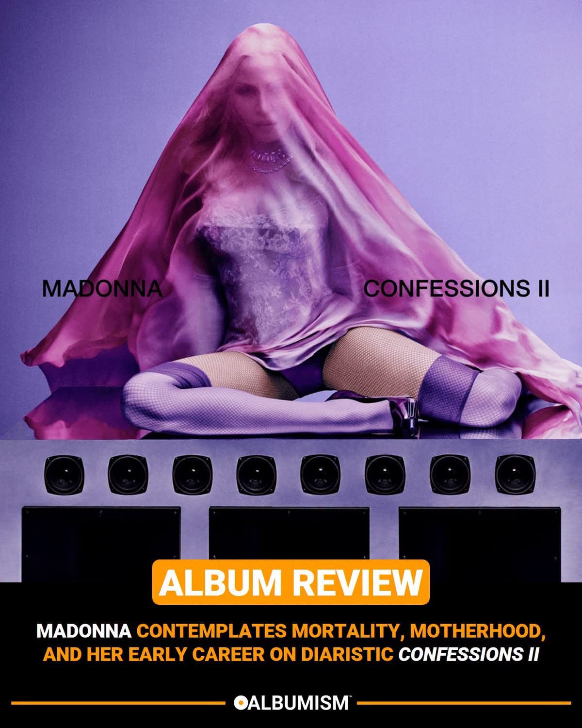 MADONNA looks stunning with the BILT-exclusive vinyl for