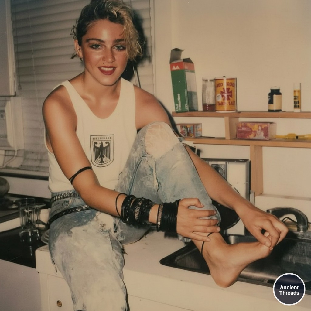 Madonna photographed in 1983 NYC apartment