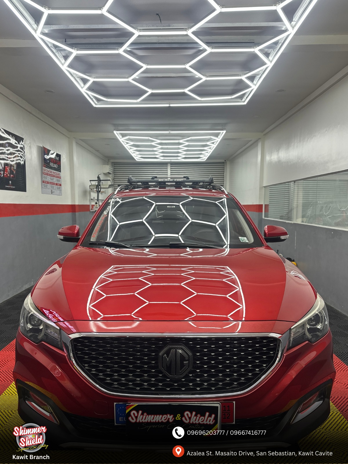 🔥 Red that turns heads even more! This MG ZS just leveled up with