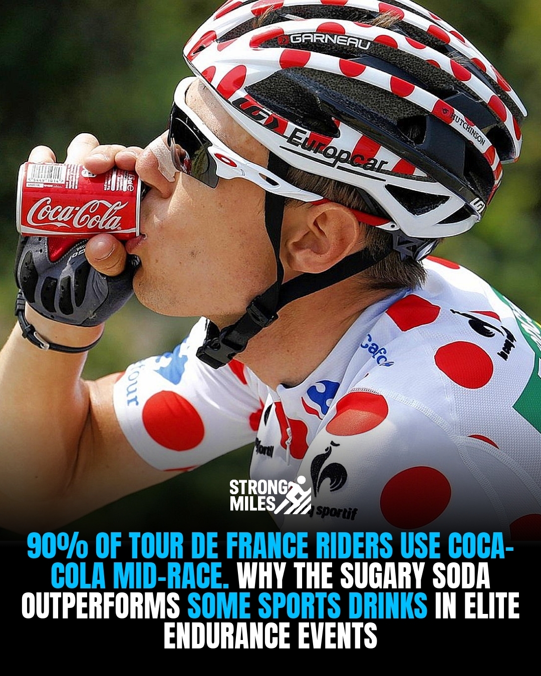 Strong - Elite riders and marathoners swear by strategic sips of Coca ...