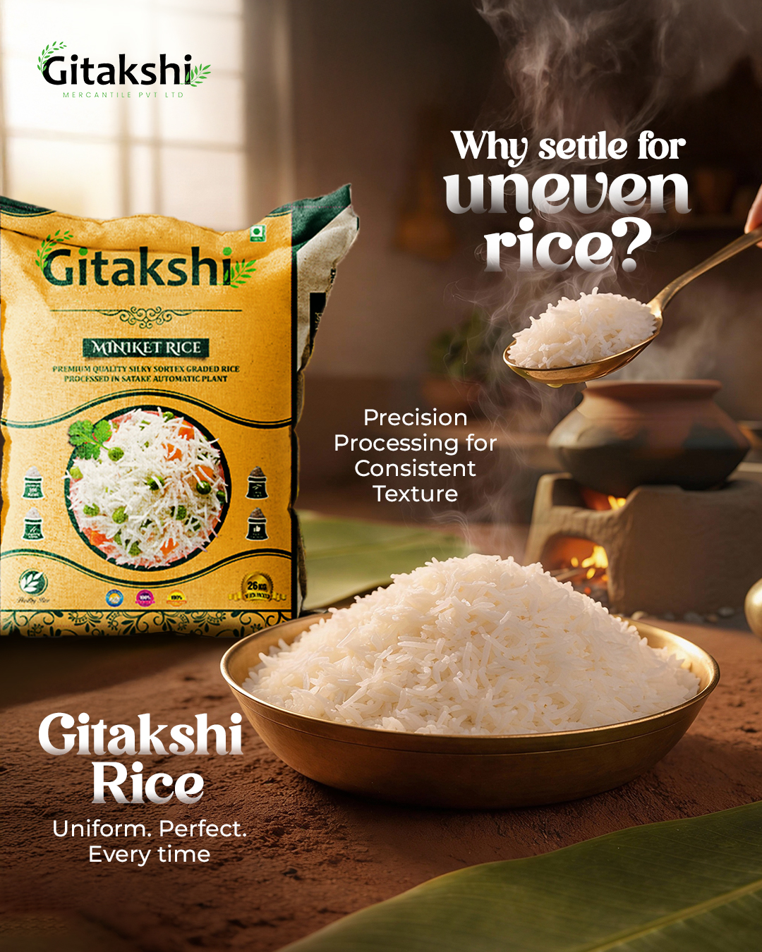 Gitakshi - Don’t let bad rice ruin your cooking. Gitakshi Rice is ...
