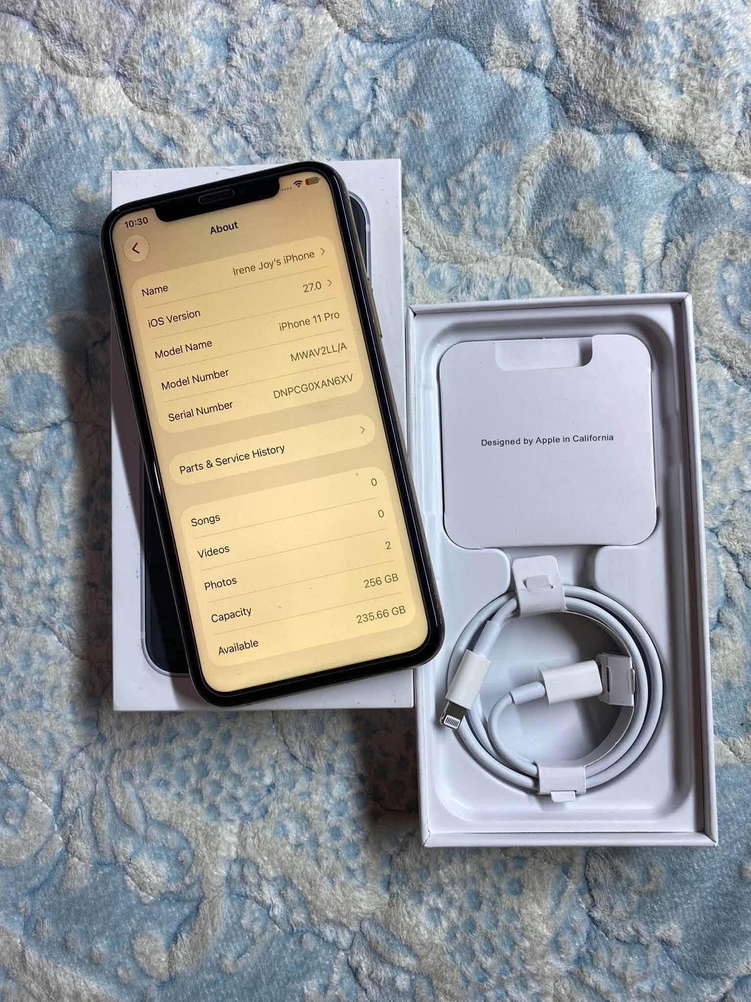 Iphone 11 PRO 256GB ✓Anysim ✓Face id working ✓Truetone Working