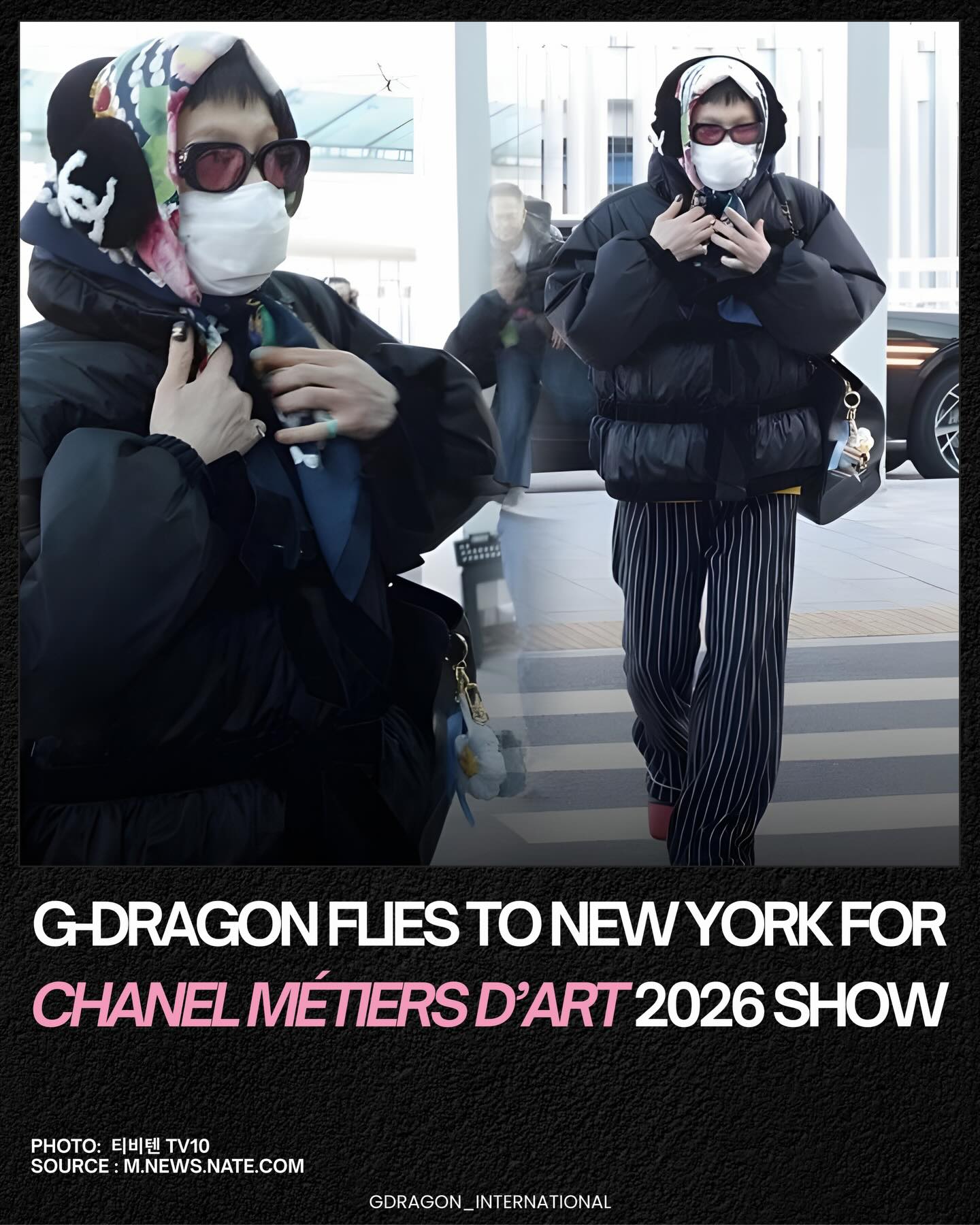 K-pop icon and CHANEL Ambassador G-Dragon was recently spotted at