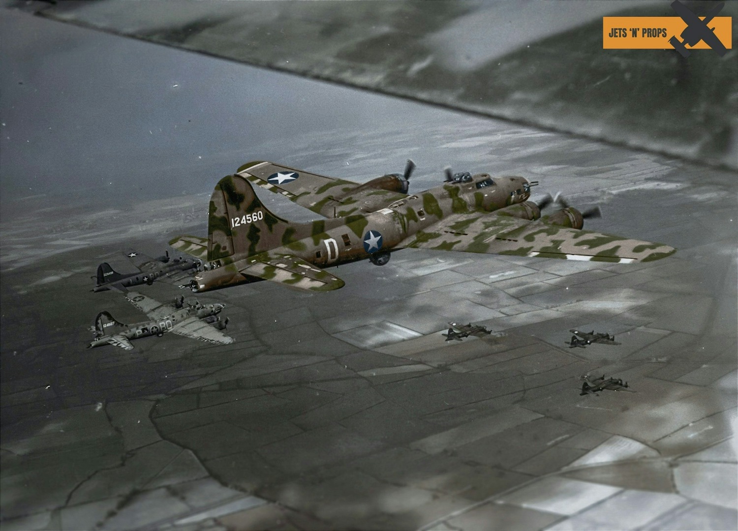 FM-2 Wildcat escort mission over Rota Island, Marianas