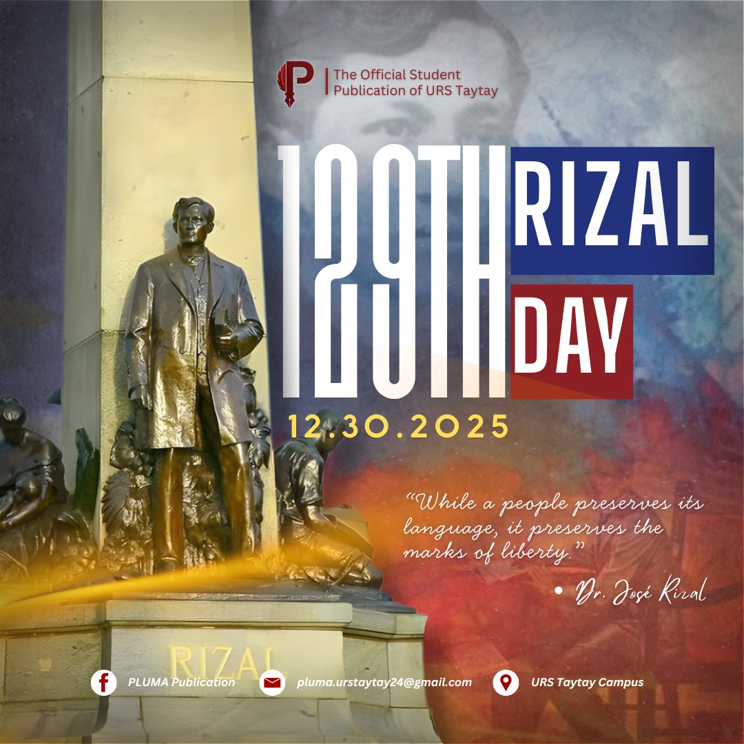PLUMA - Today we remember Dr. José Rizal, a hero who showed us that ...