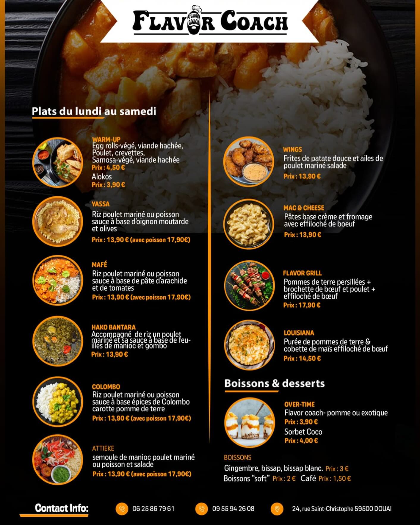 Flavor Coach - Notre nouveau menu débarque… et il va vous... | Facebook