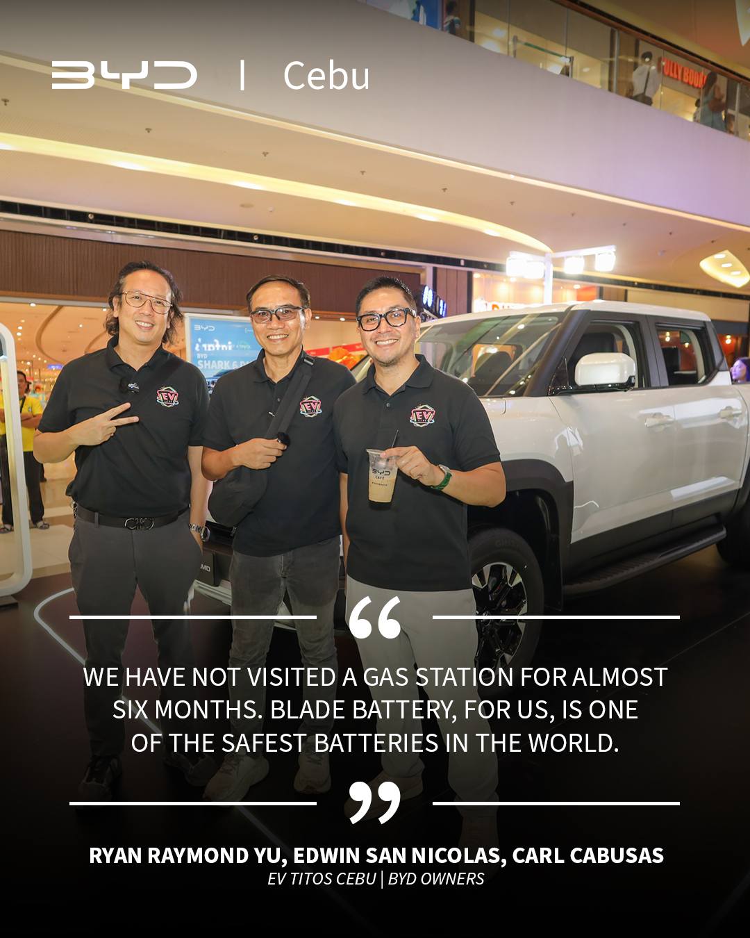BYD - Catch the eMAX 7 on display today, February 4, 2026, at EastWest ...