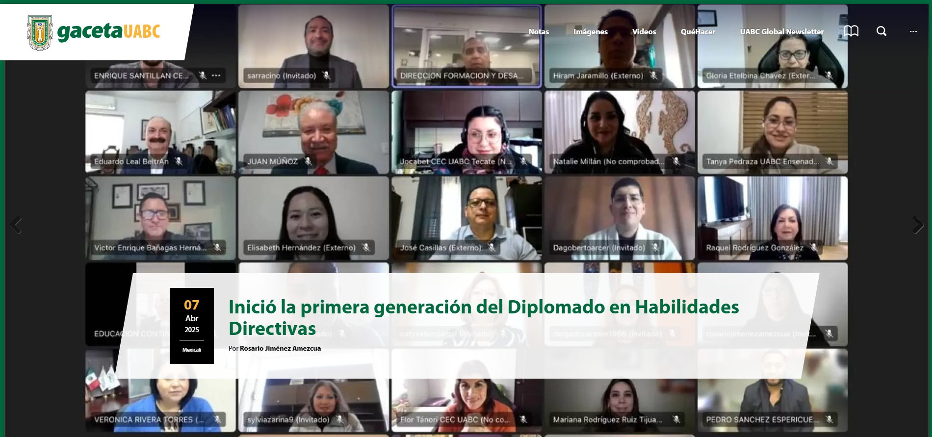 Centro - El Centro de Educación Continua UABC en coorganización con la ...