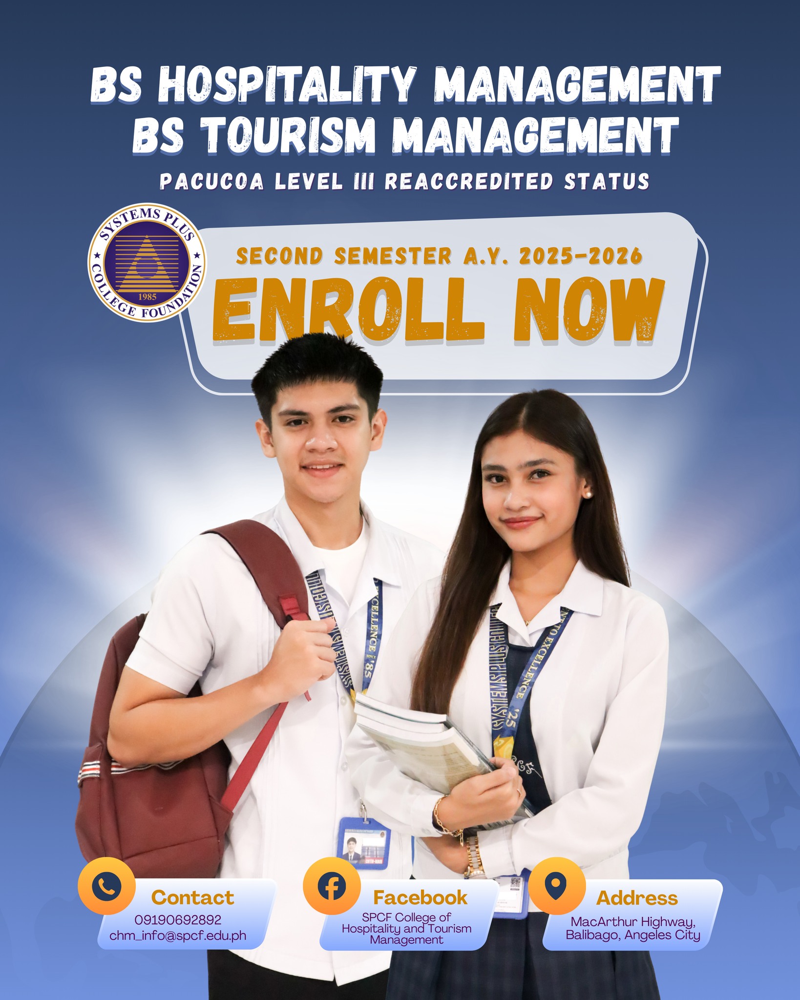 SPCF - 📣 ENROLLMENT FOR THE 2ND SEMESTER A.Y. 2025-2026 IS NOW ONGOING ...