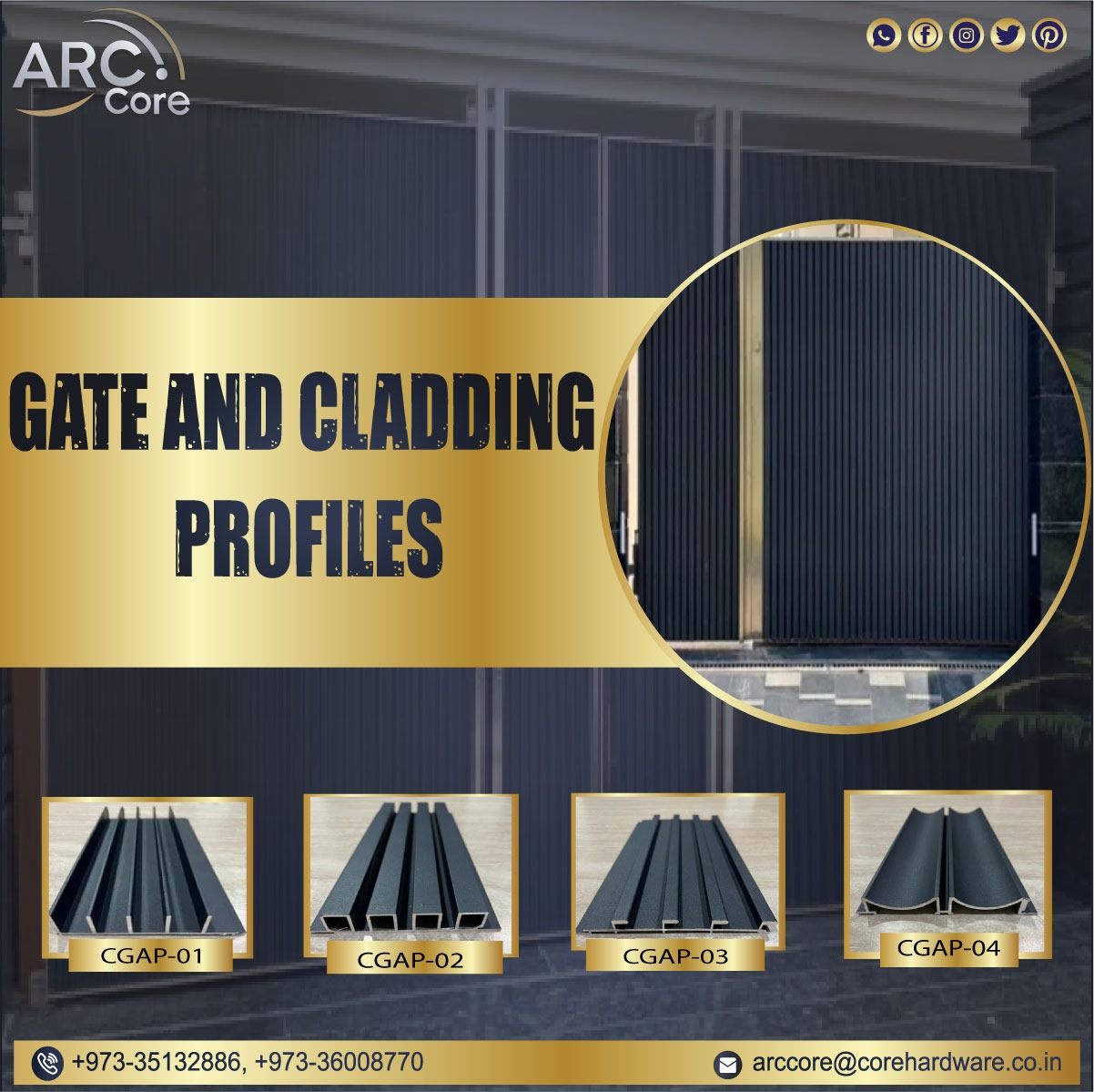 Core - ARCCore's Gate and Cladding Profiles are all-set to elevate the ...