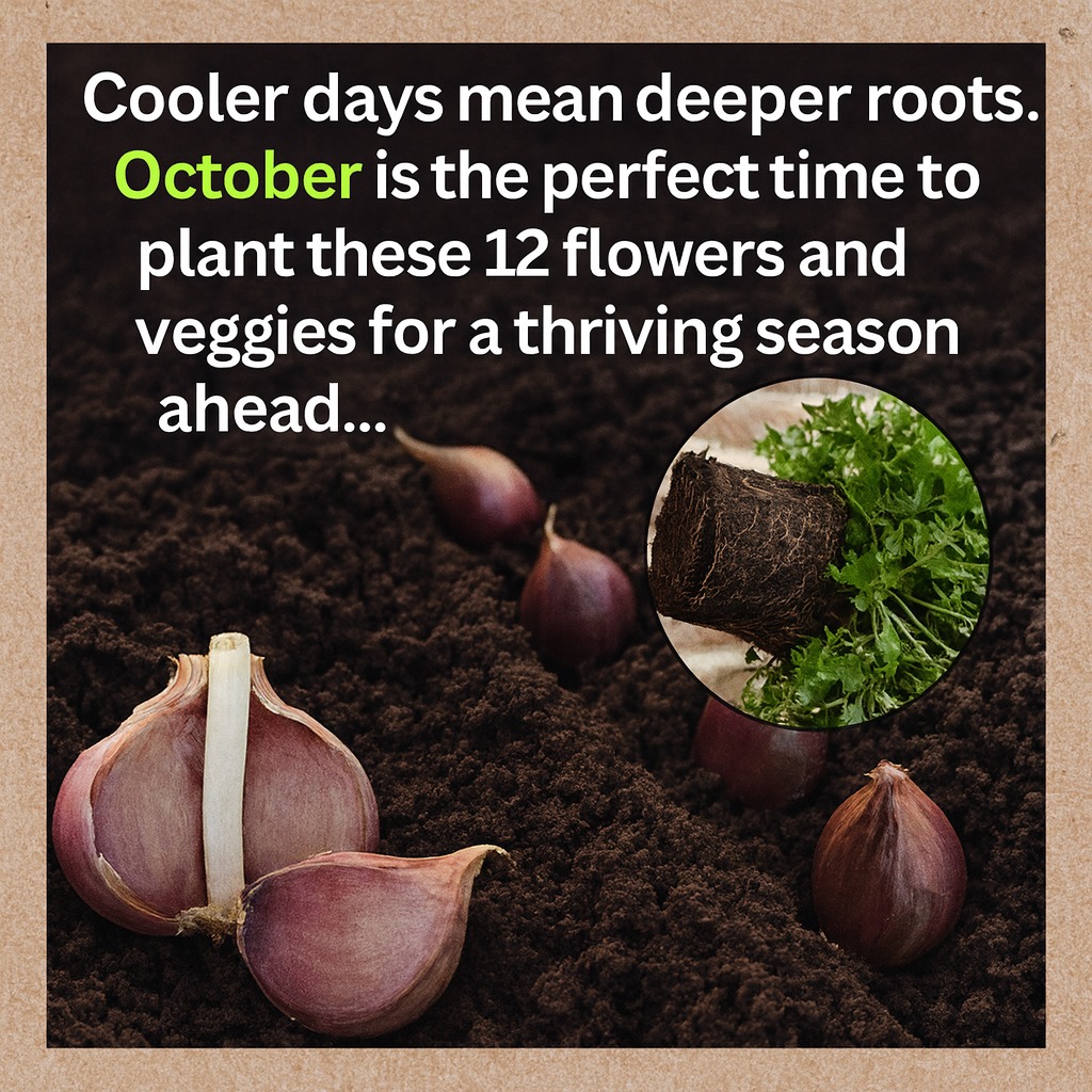 Best - 12 Flowers and Vegetables to Plant in October for Strong Growth ...
