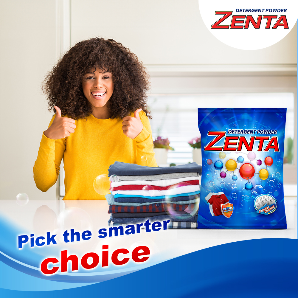 Zenta - Pick the smarter choice… 💛👚 With Zenta Detergent Powder, you ...