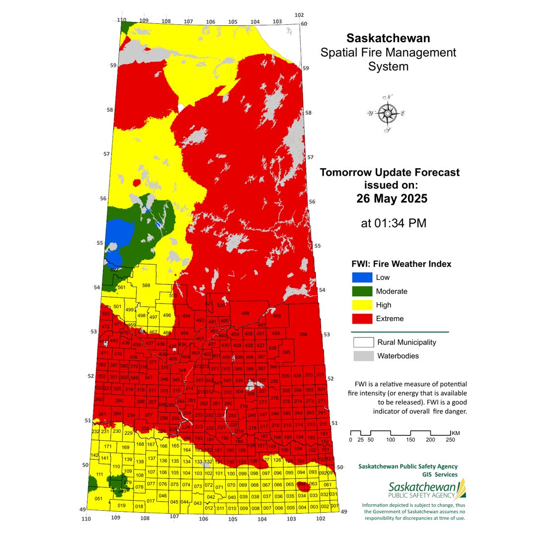 SaskLakes.ca - Wildfire update in Saskatchewan – Tuesday, May 27 FIRES ...