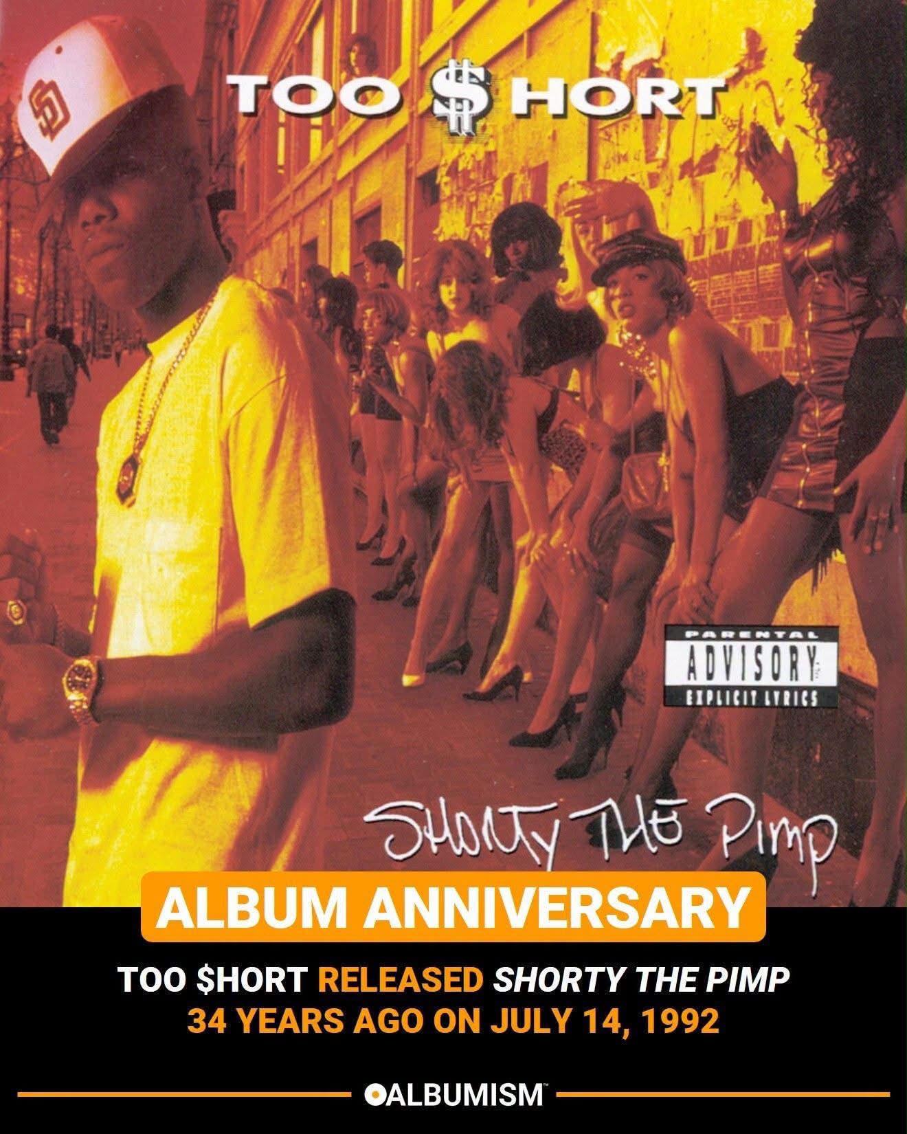 Too Short's classic album Shorty the Pimp