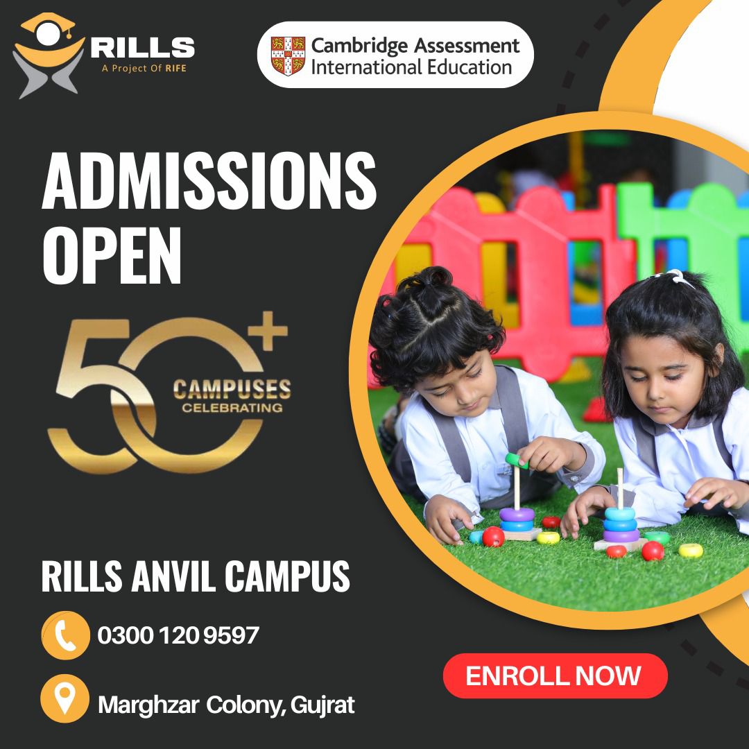 RILLS - Admissions are now OPEN at RILLS School – Anvil Campus 🎉 Give ...