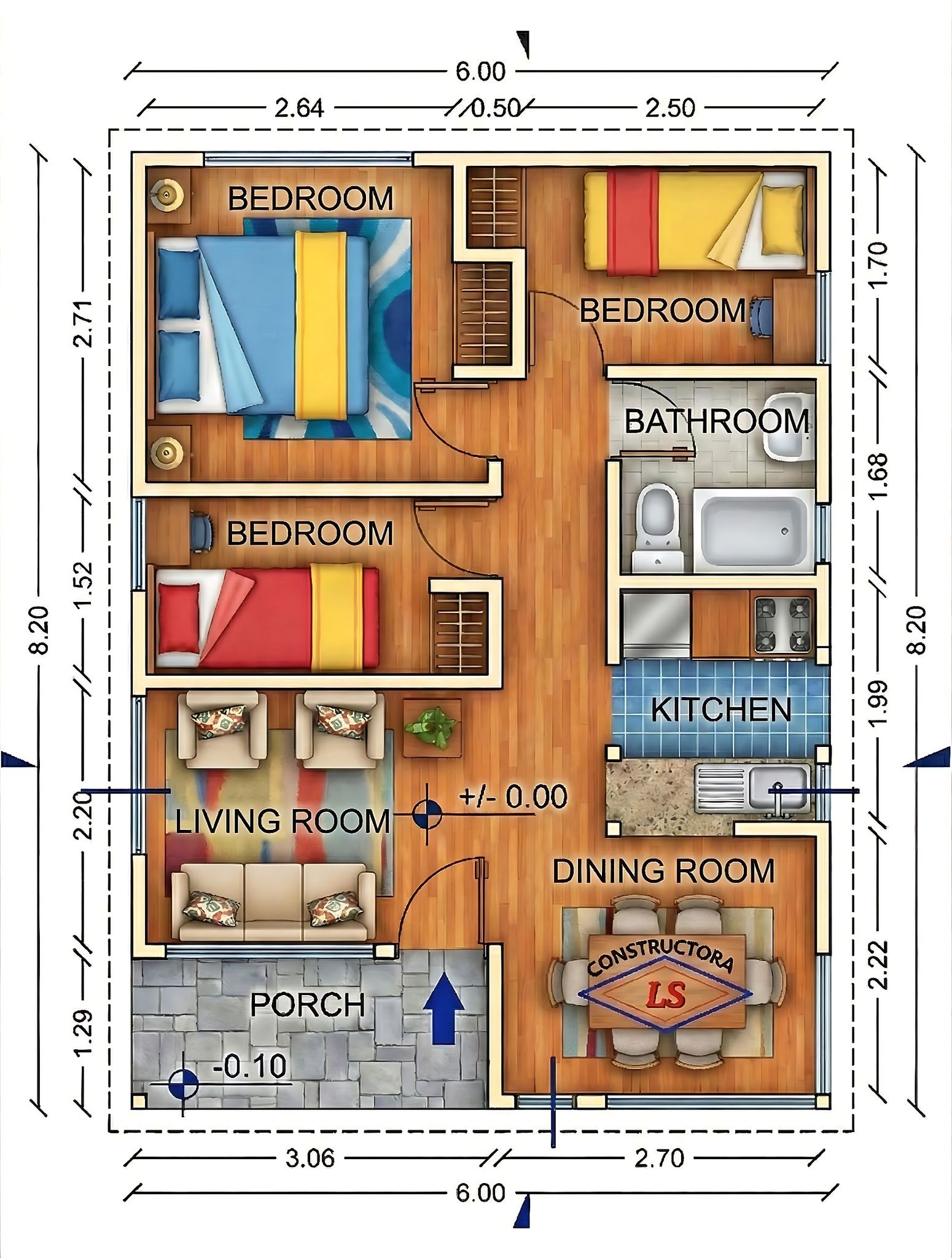 Birlap 1004K - a top-down architectural floor plan for a... | Facebook
