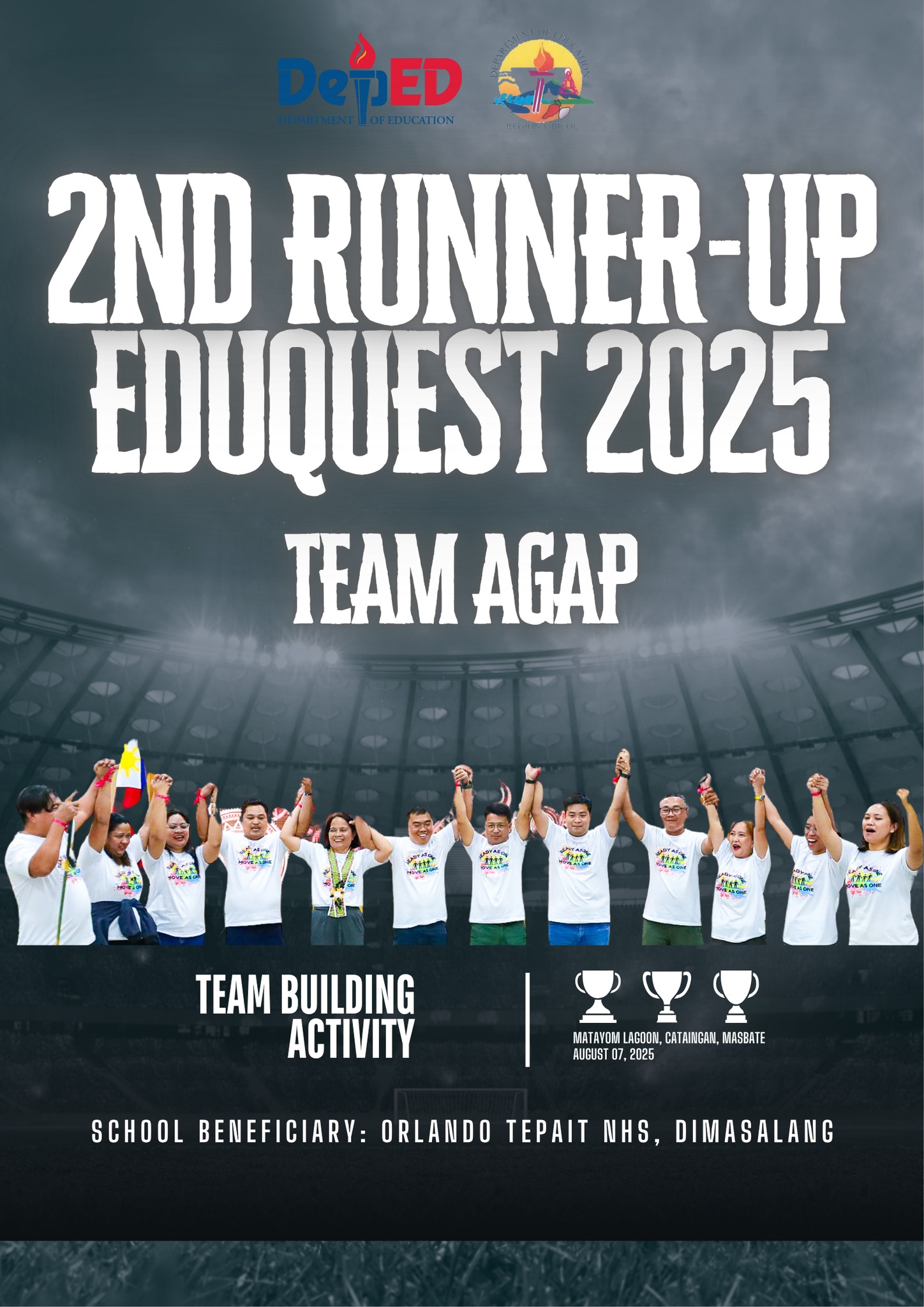 DepEd - Congratulations to Team Agap! Second Runner-up in the EduQuest ...
