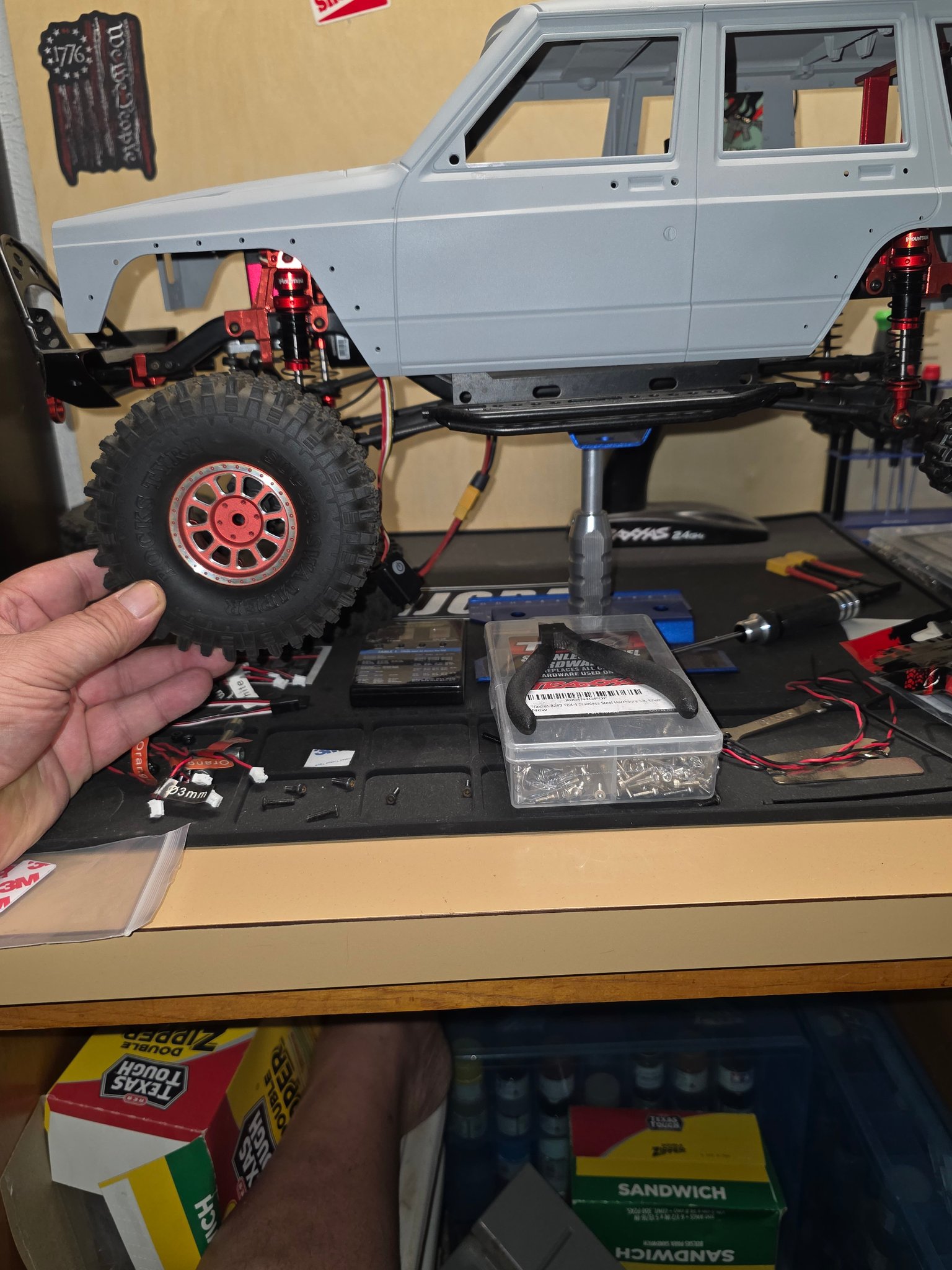 Châssis Arrière En Alliage Billet Pour Traxxas TRX-4 – Parfait Pour Le Crawling !