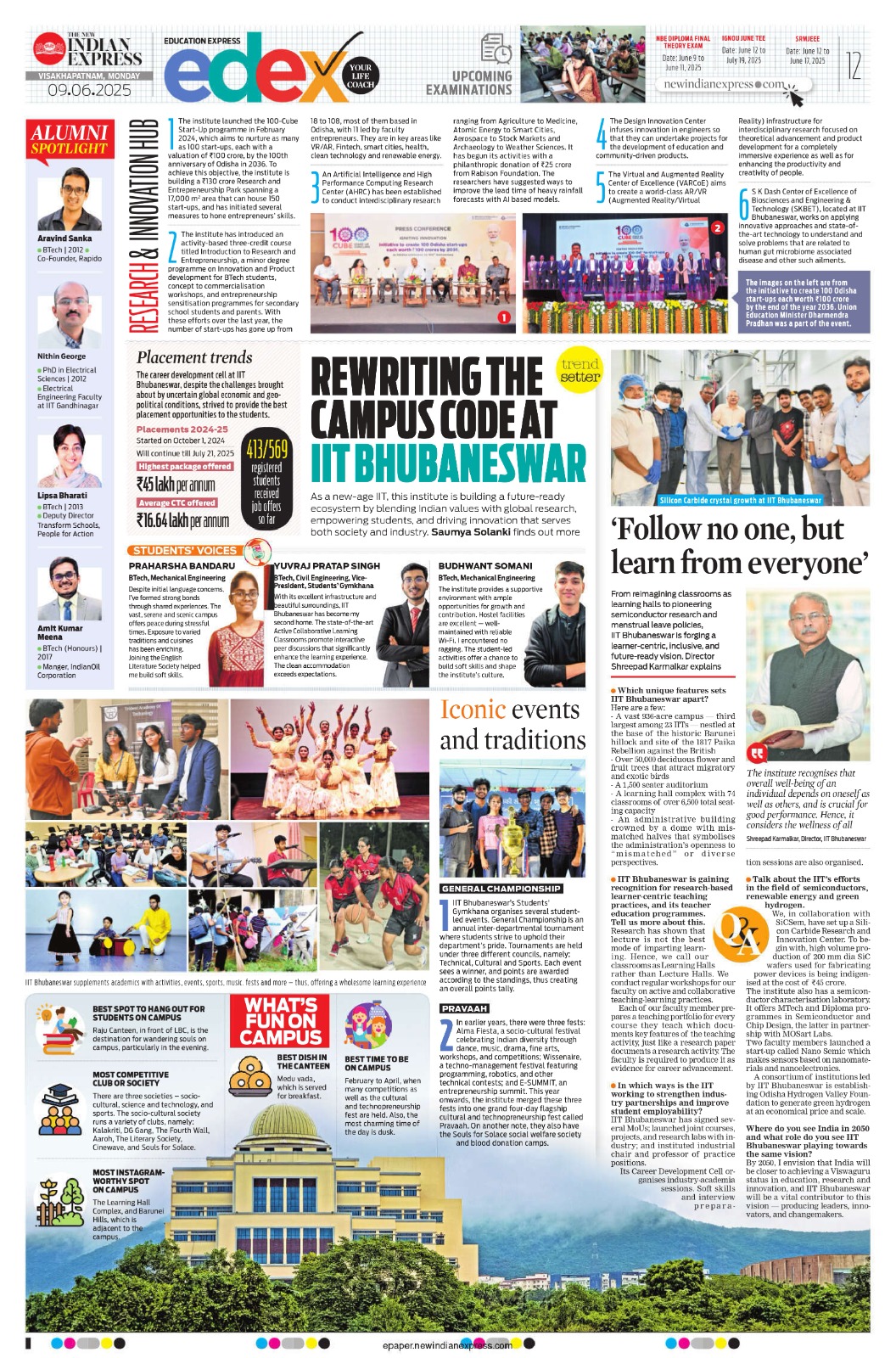 IIT - IIT Bhubaneswar is emerging as a trendsetter among the new-age ...