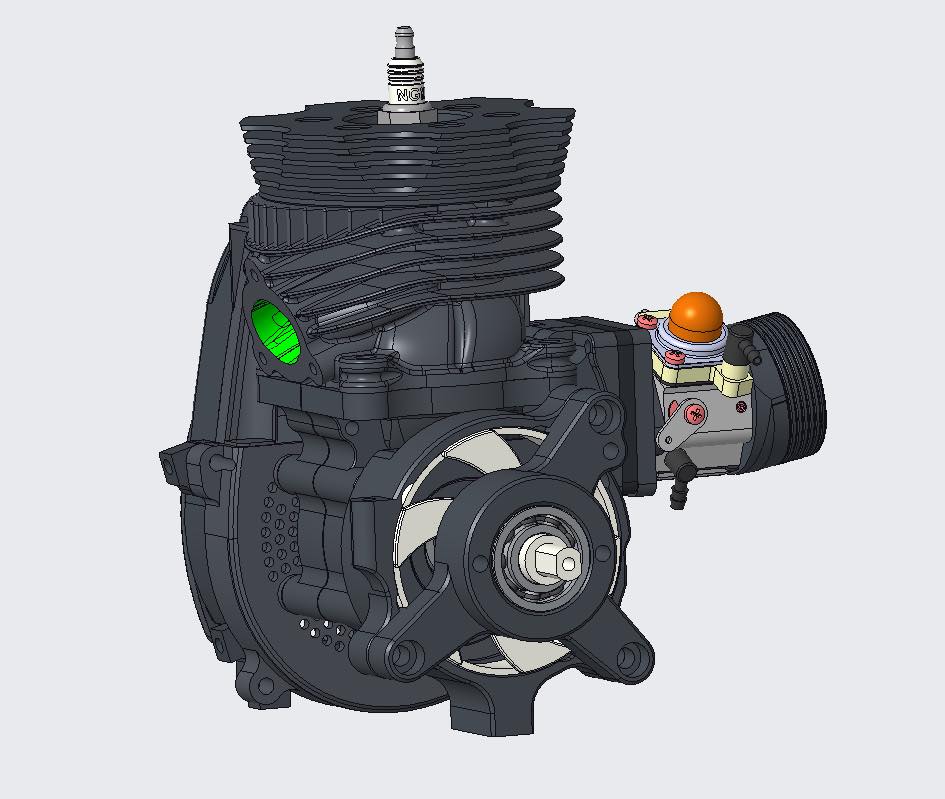 CRRCpro GF40i model engine specifications and features