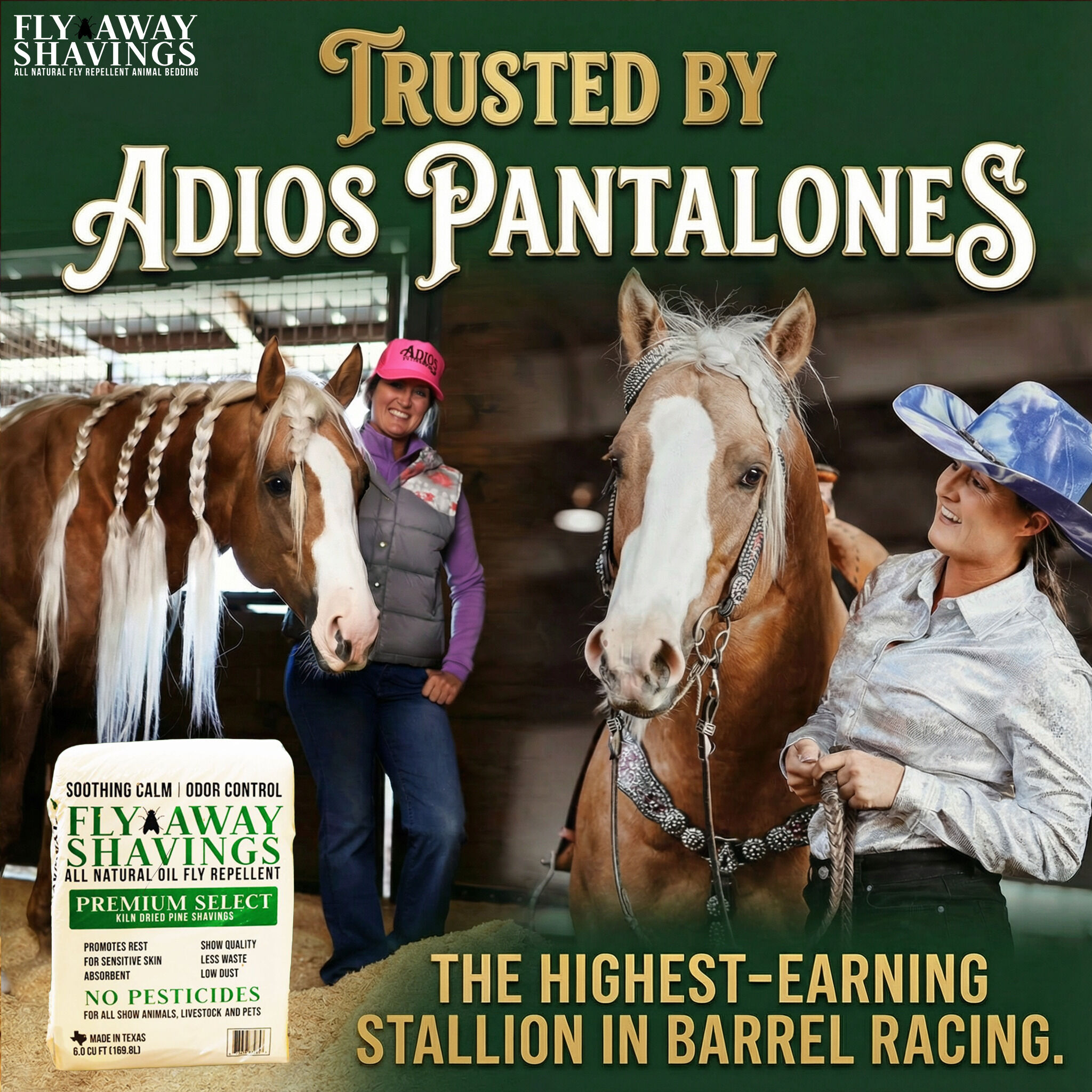 Fly - Trusted by America’s favorite barrel racing stallion. 🐎🔥 Honored ...
