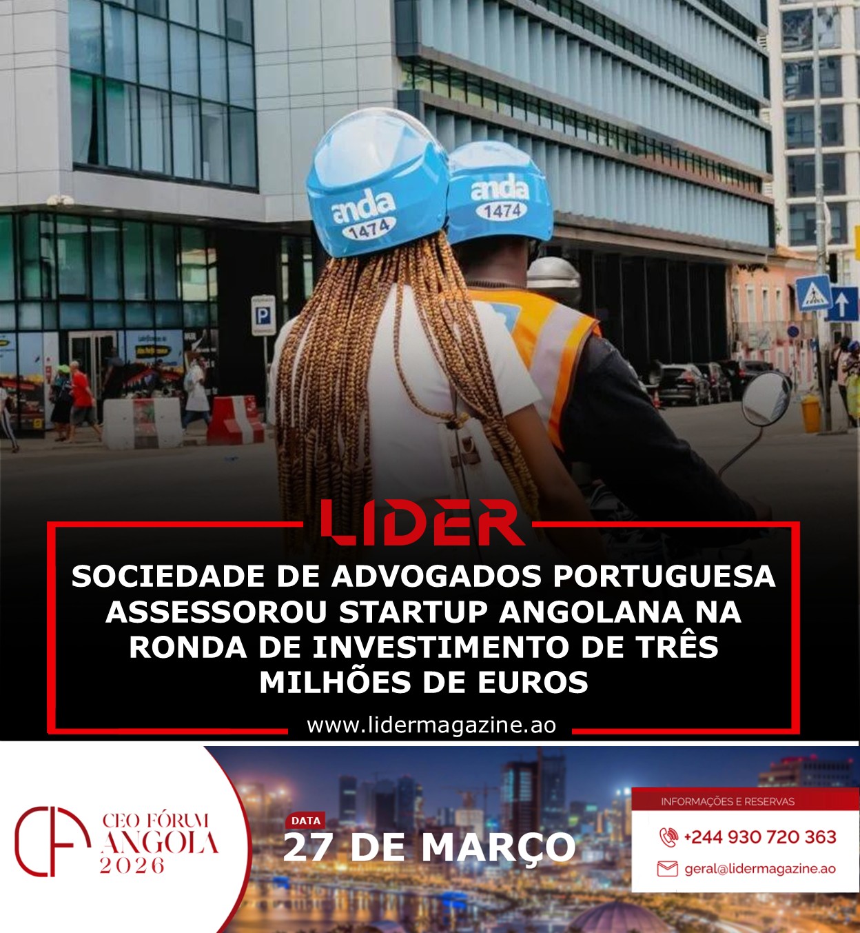 Lider Magazine - A @bfagestaoactivos tornou-se a primeira... | Facebook