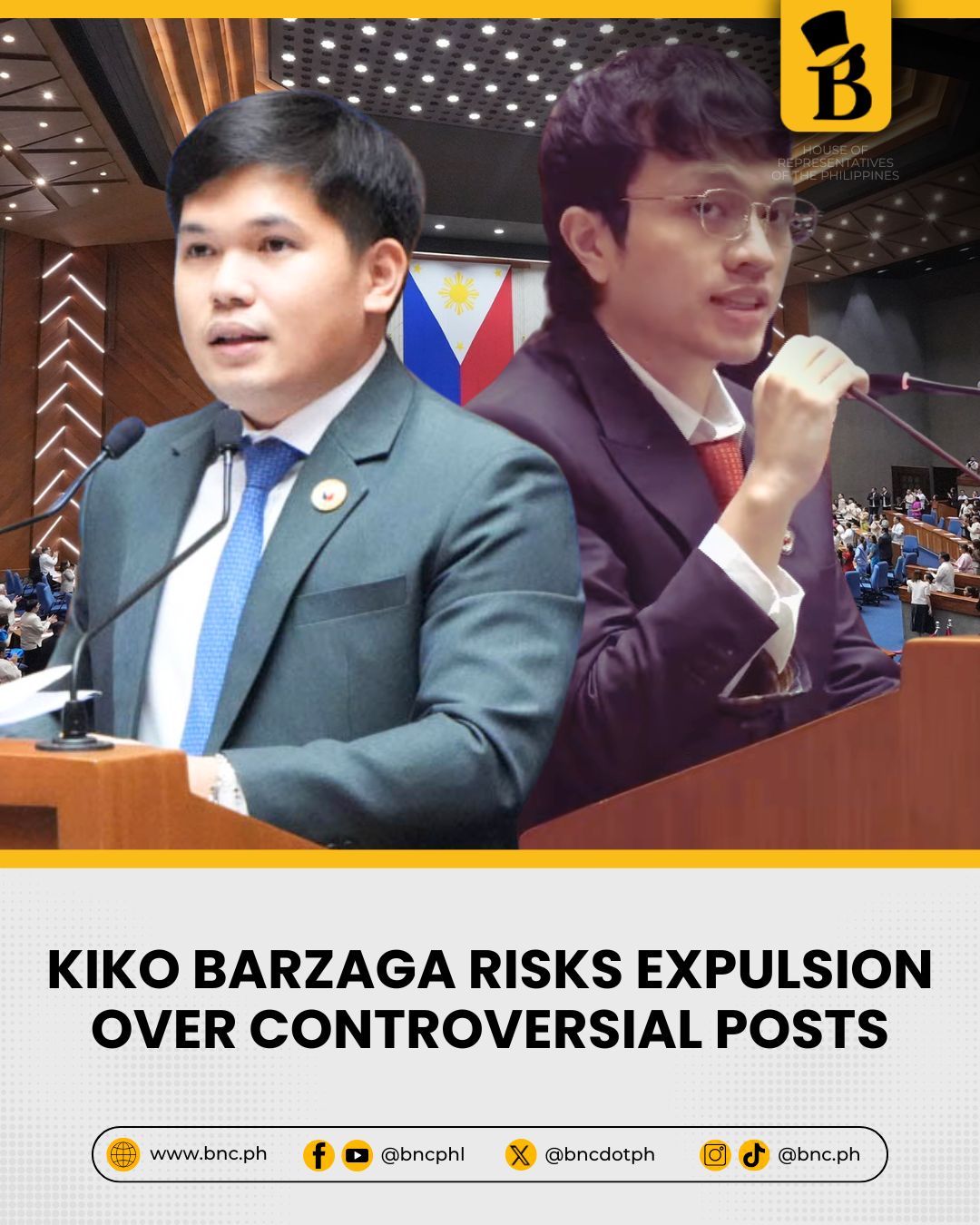 Bilyonaryo - House Committee on Ethics and Privileges chairperson and ...