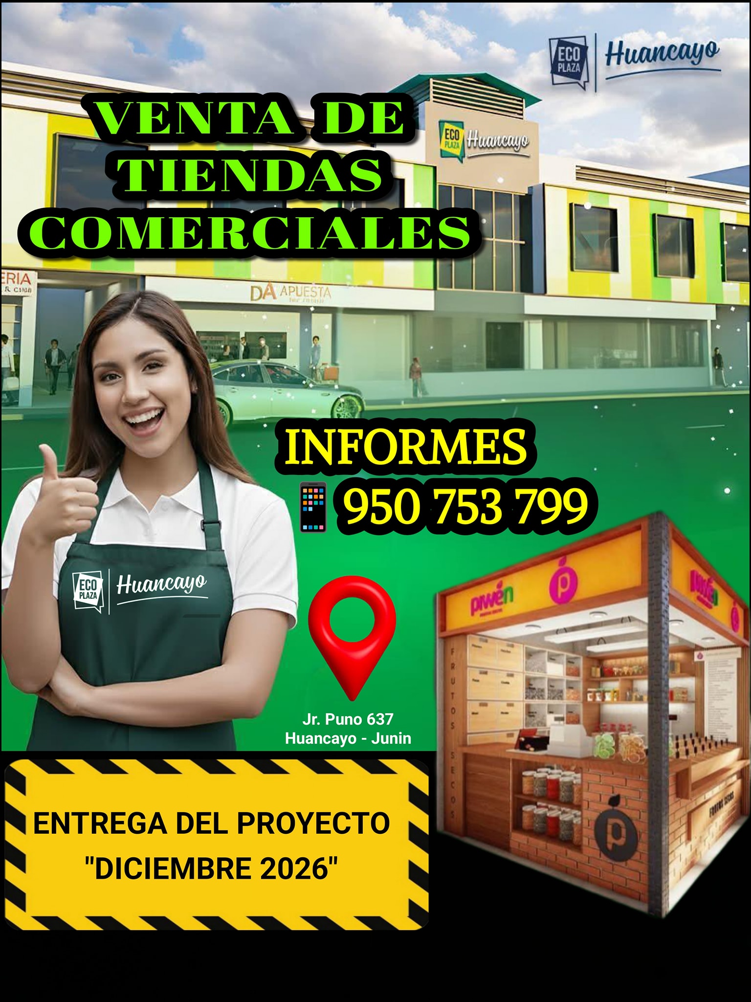 Venta De Tiendas Comerciales en Huancayo