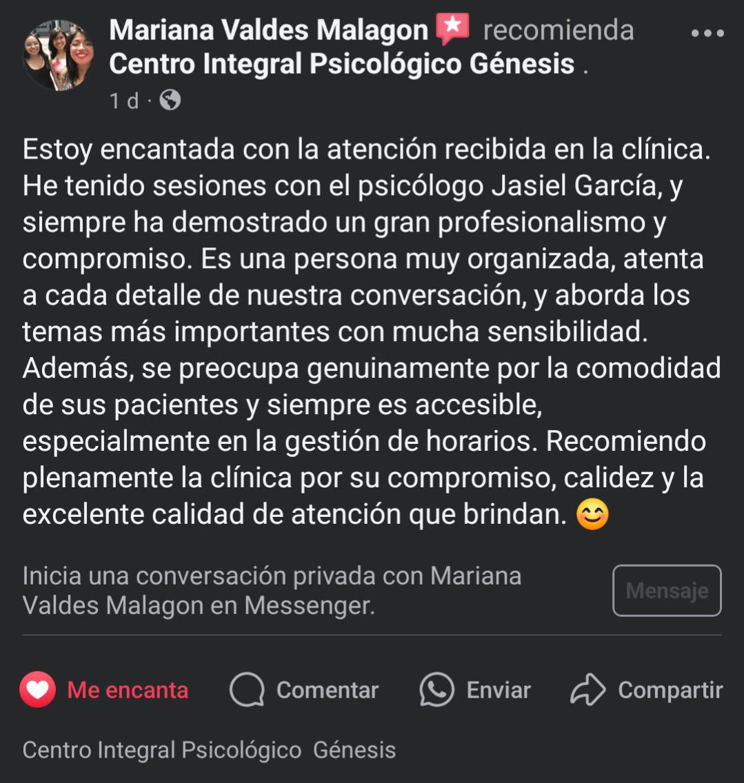 Centro Integral Psicológico Génesis | Mexico City