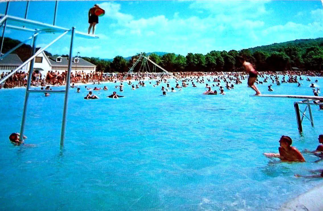 Jackson-Township - Swimming Pool at Ligonier Beach in the town of ...