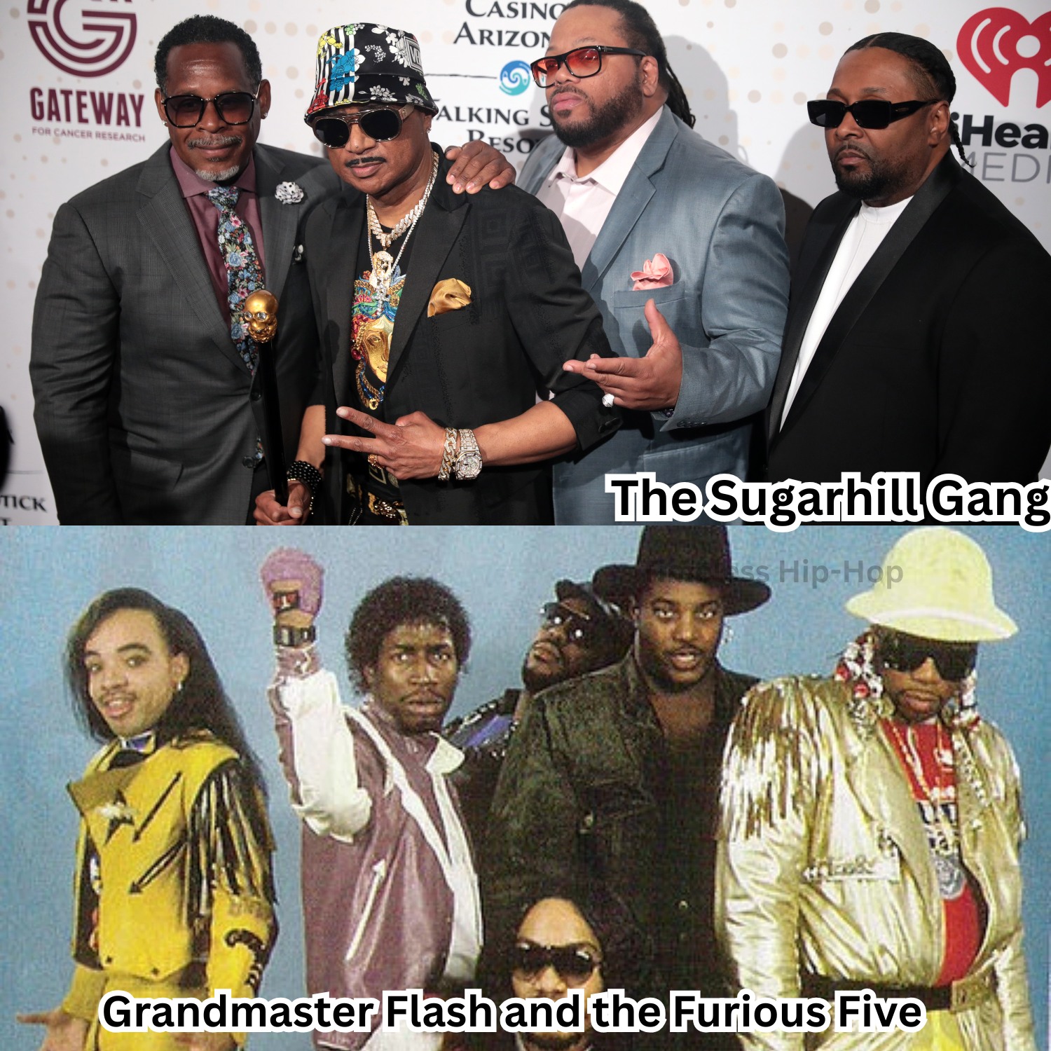 Sugarhill Gang are No. 23 on Billboard's 50 Greatest Raps Groups