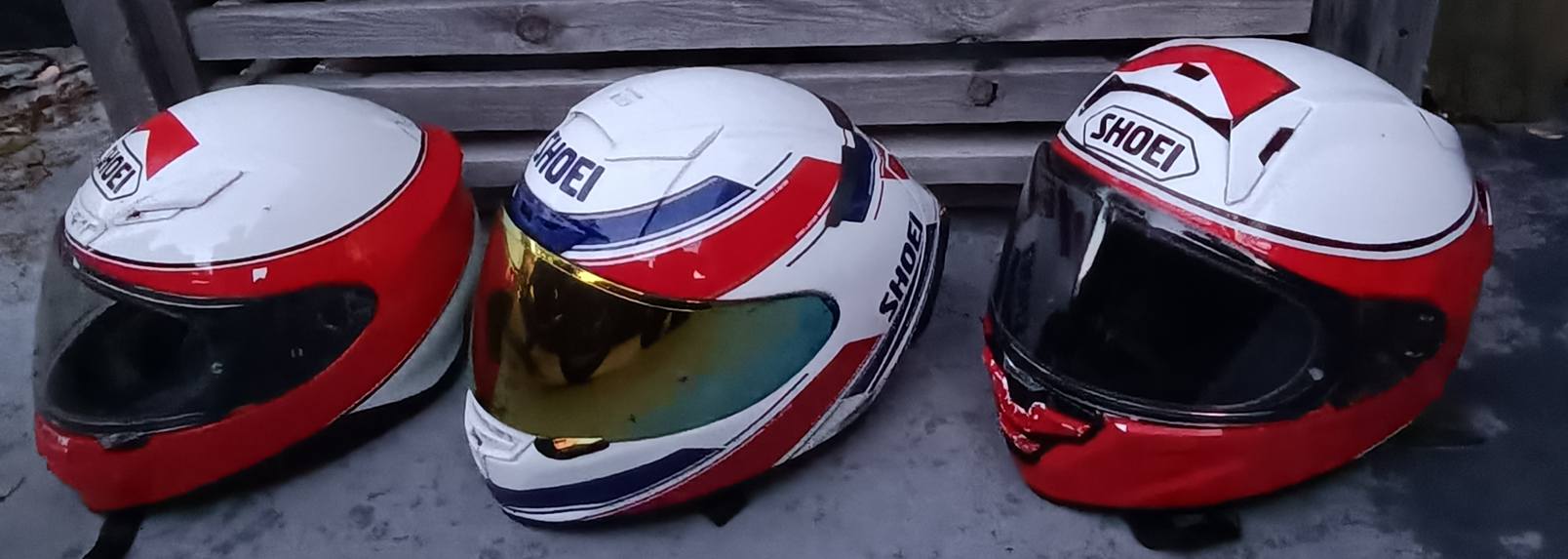 eddie lawson replica shoei helmet 1988 Signed Race Used Marlboro Agostini Yamaha 500c The legend series returns |