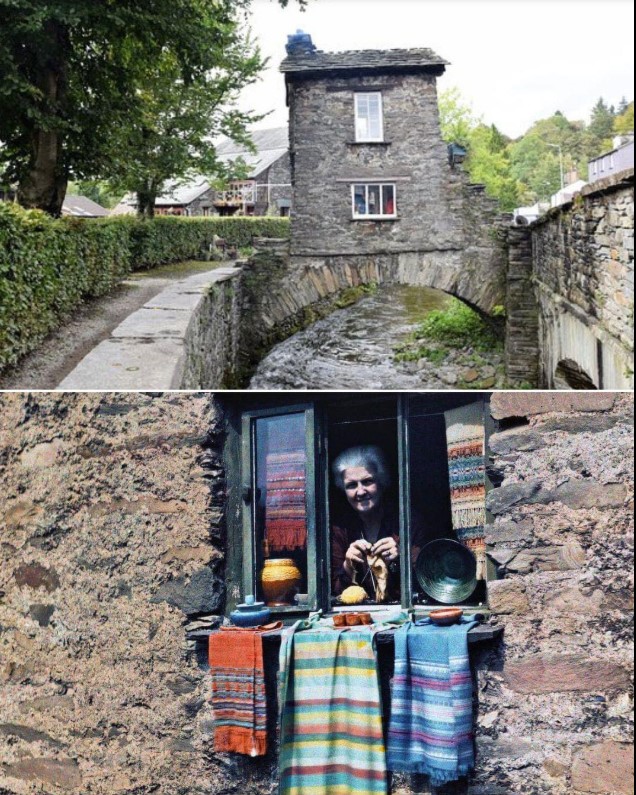 The Bridge House, Ambleside, Lake District, UK 🇬🇧 One of the