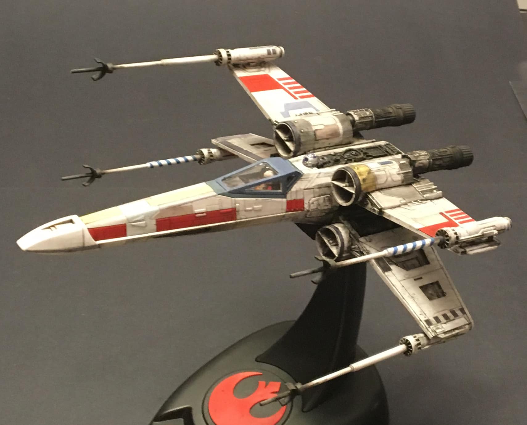Bandai 1/48 X-wing fighter model