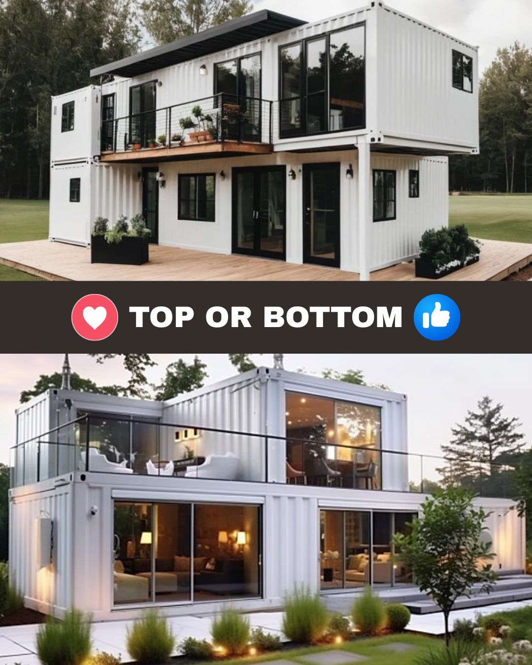 Luxury - - Top Design Description: This container house features a ...