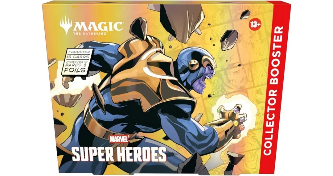 Thanos-themed Marvel MTG Swords to Plowshares distributed through