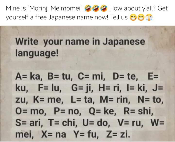 Mine is 