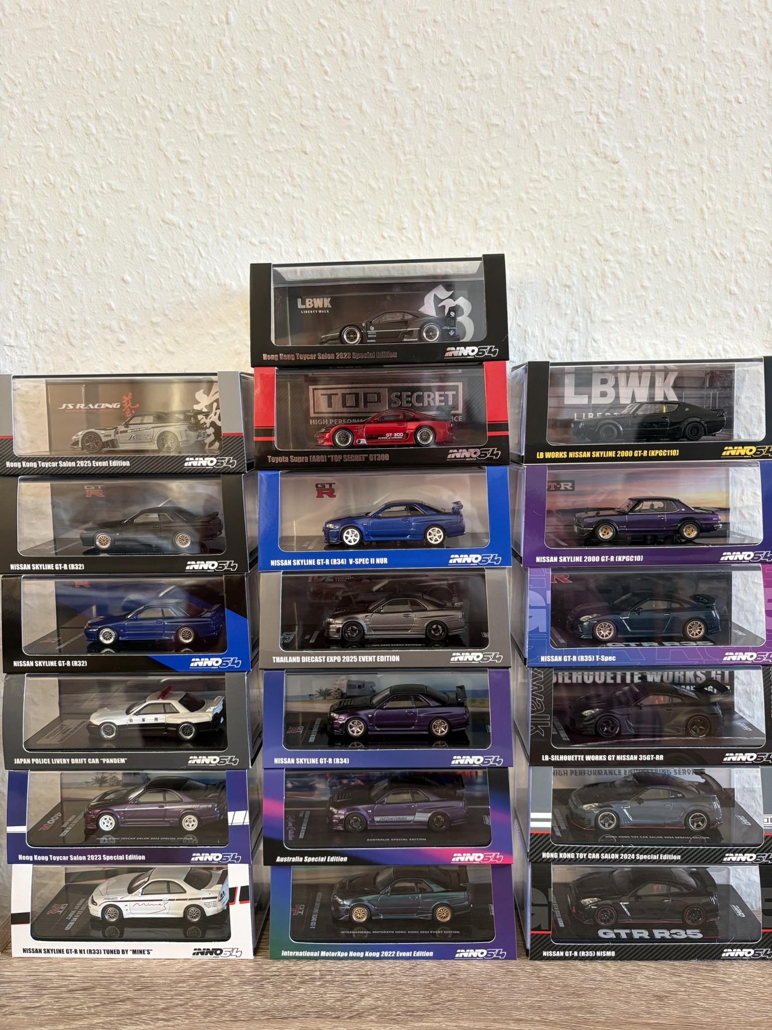 My little Inno64 collection after 2 months so far…