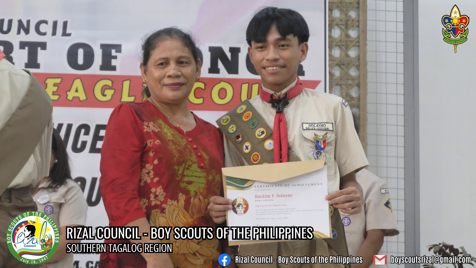 Rizal... - Rizal Council - Boy Scouts of the Philippines