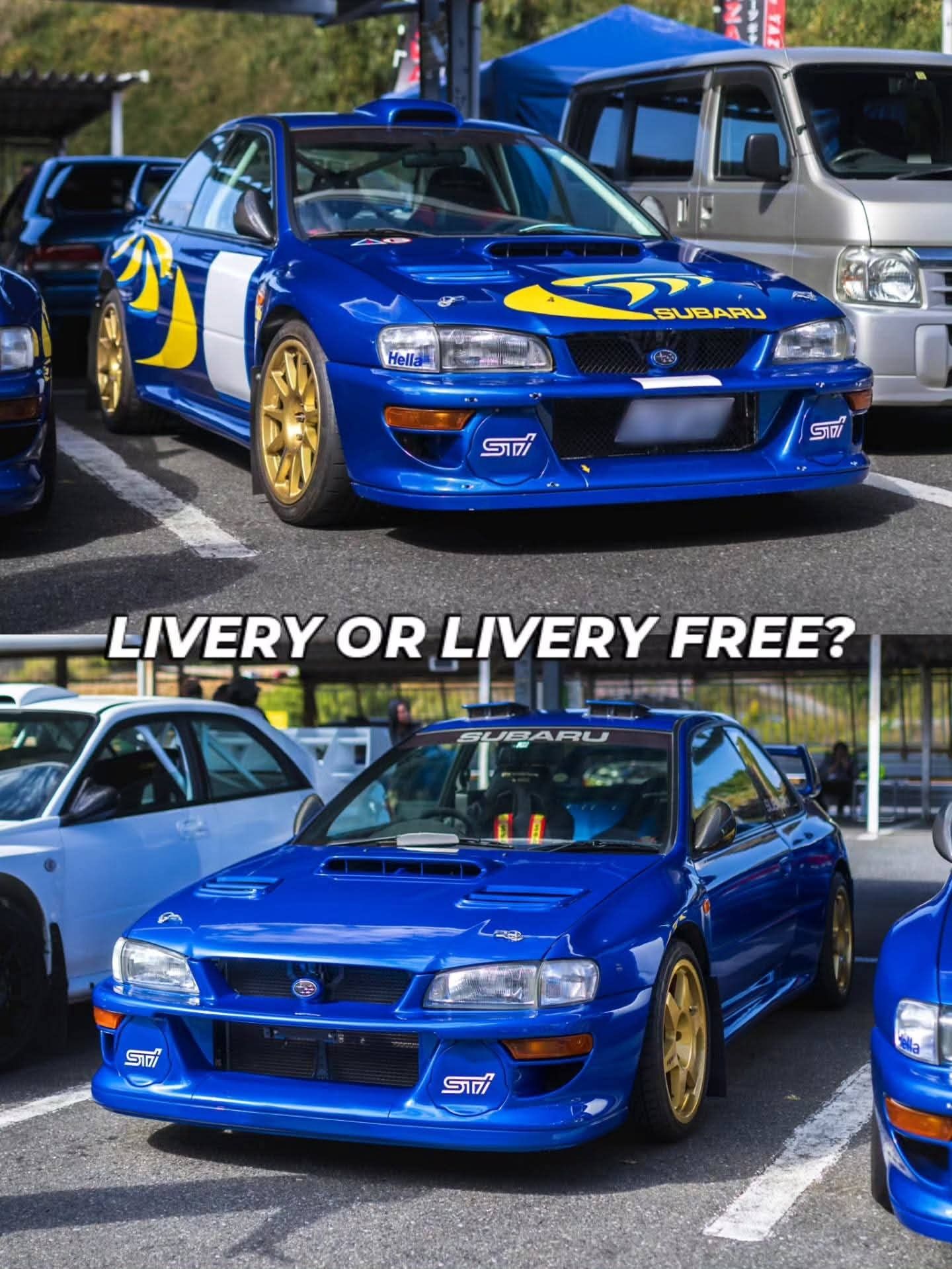 Show us your Subaru Impreza WRX 99 liveries and we'll be sharing