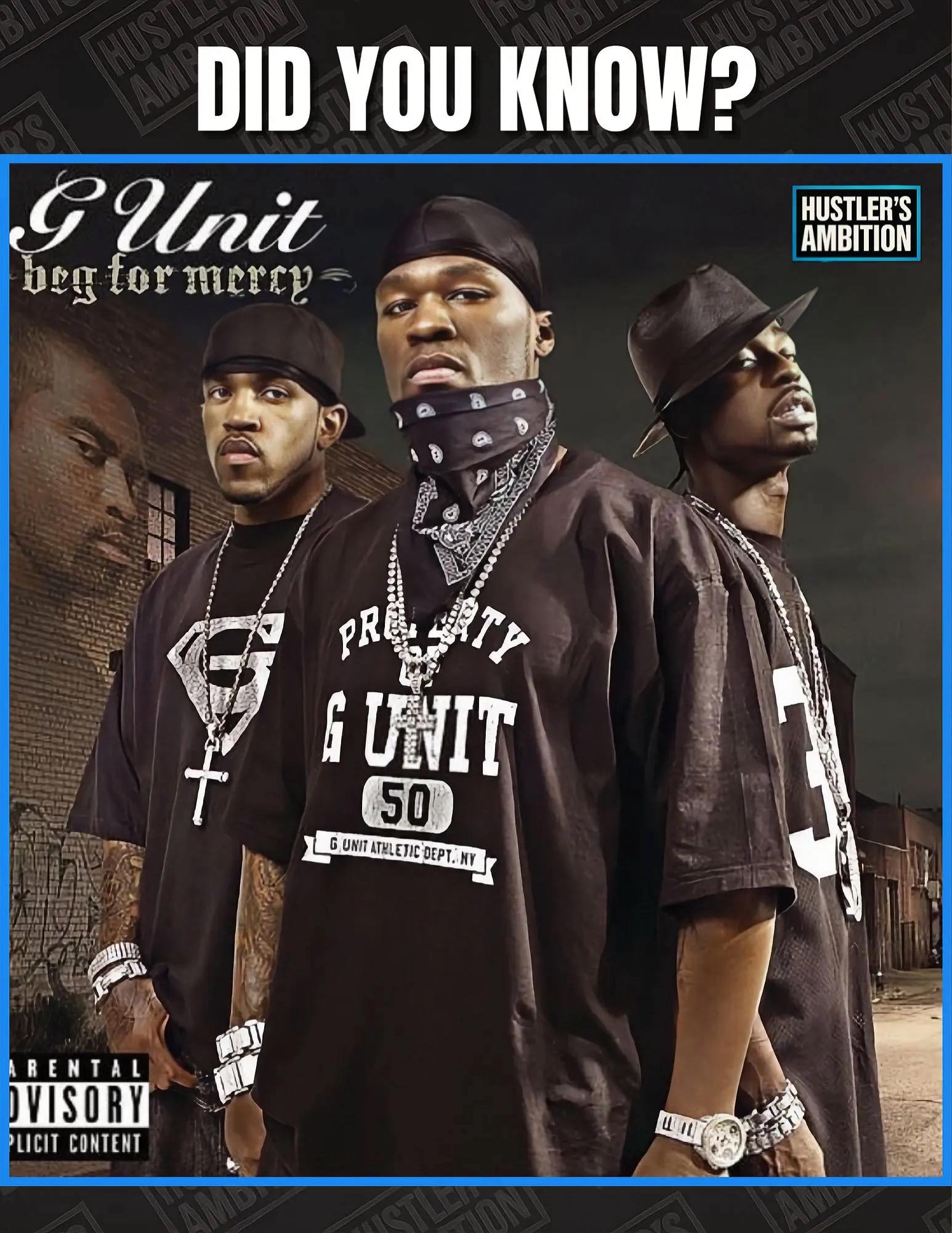 G-Unit's debut album Beg for Mercy released 22 years ago