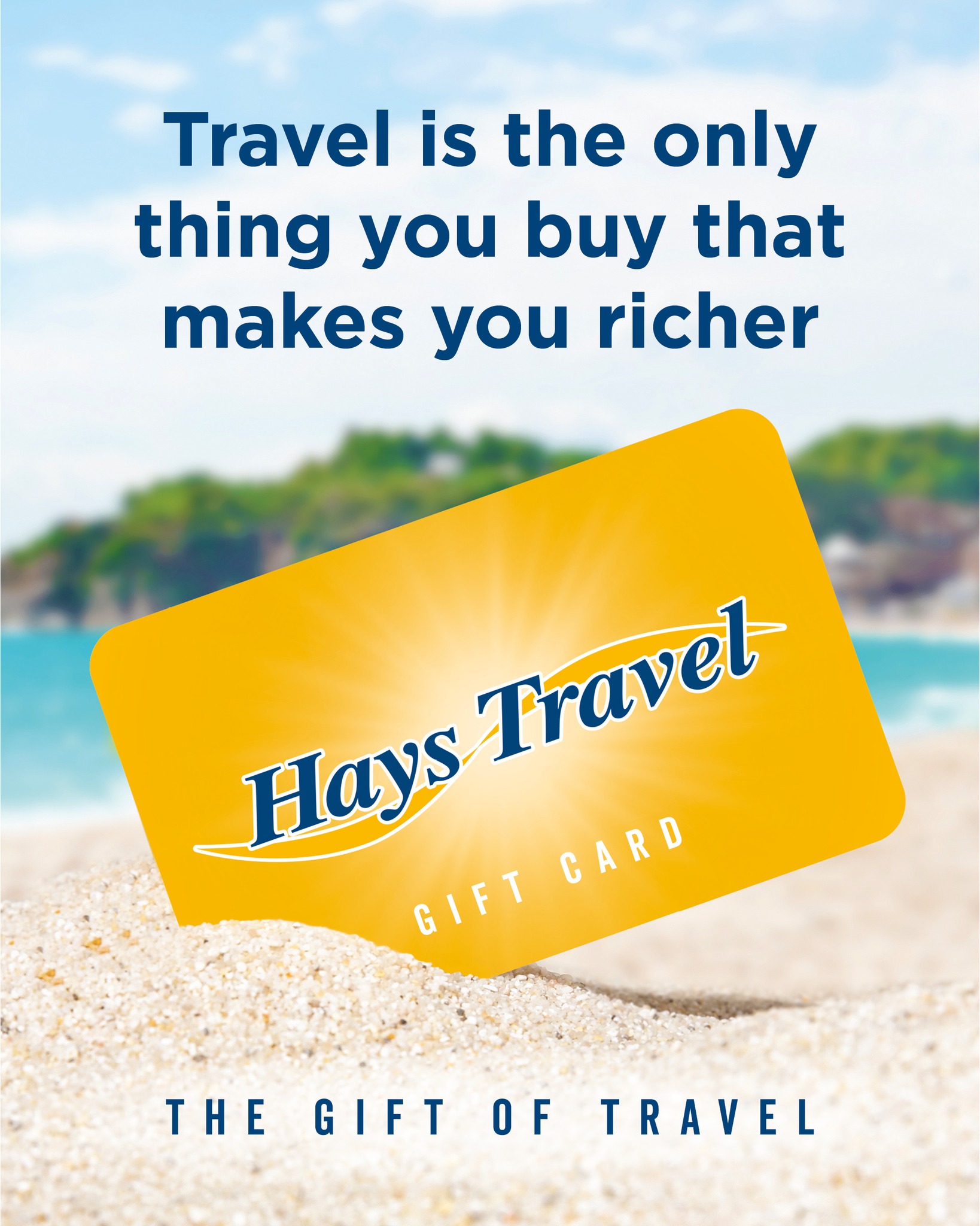 🎁 Give the gift of travel🎁 - Hays Travel Sutton | Facebook