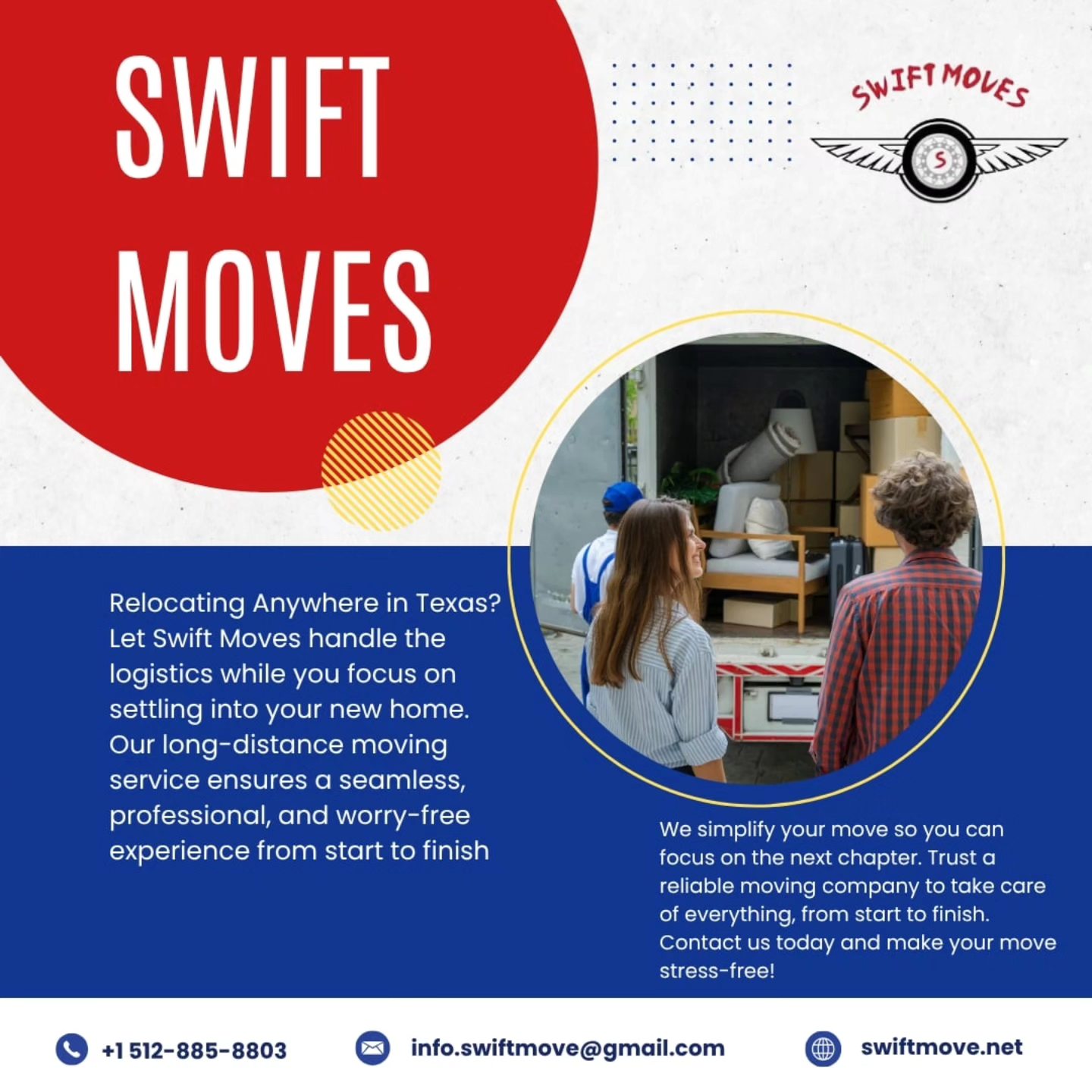 Swift Moves - 🚚 Professional Moving Help You Can Trust Now... | Facebook