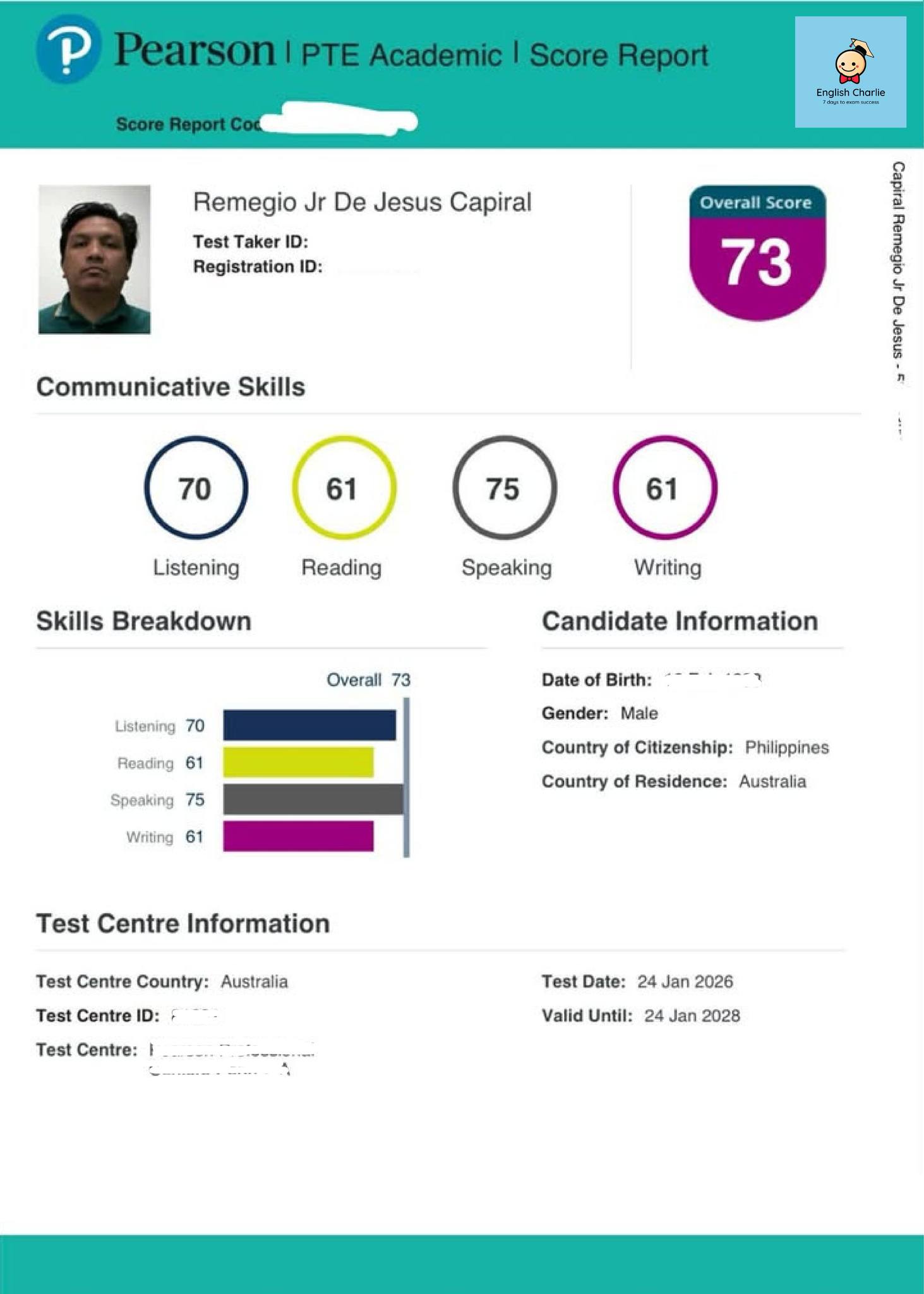 English - From target score to score surpassed! He trusted English ...