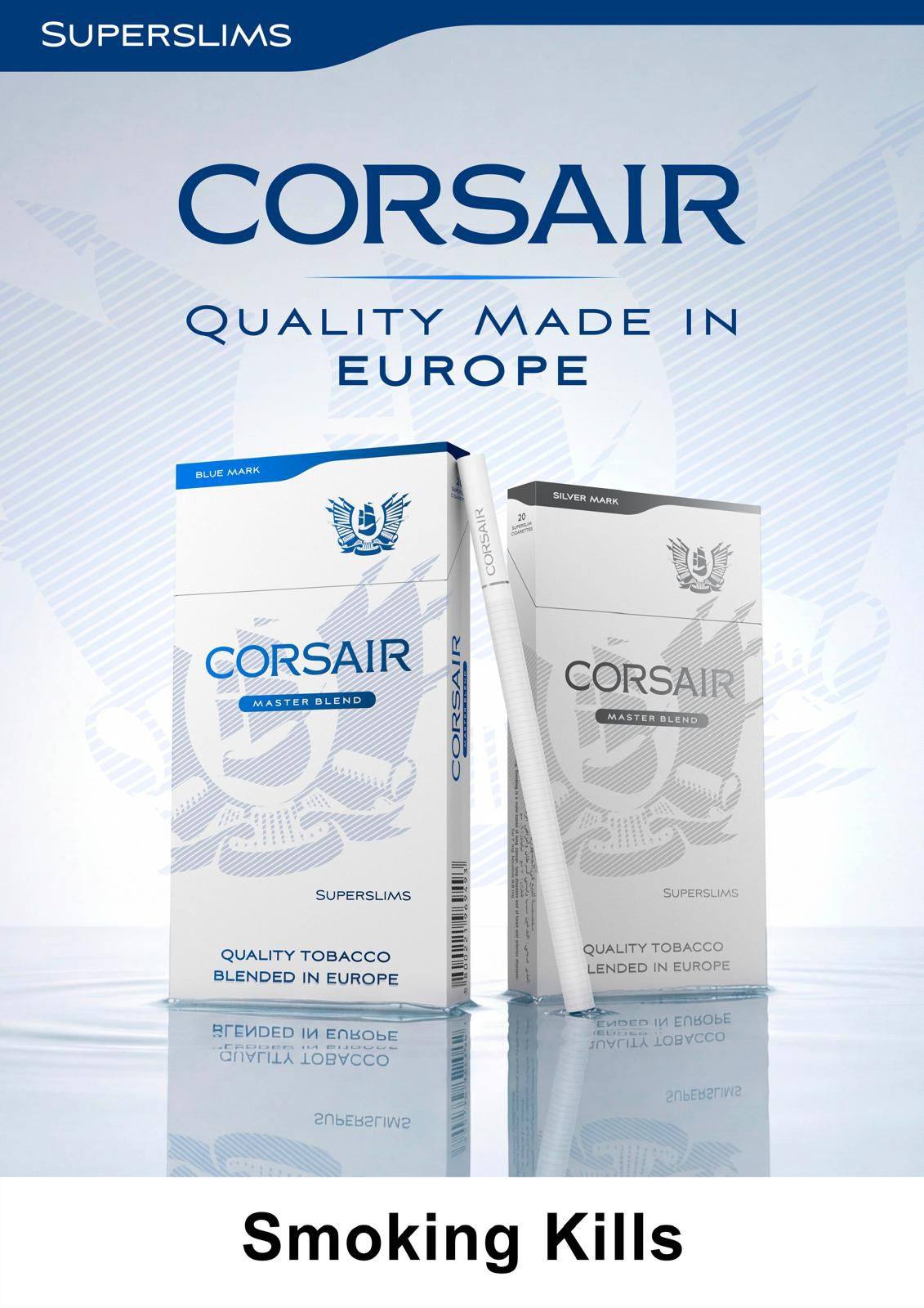 corsair cigarettes  Master Blend  ..# 
