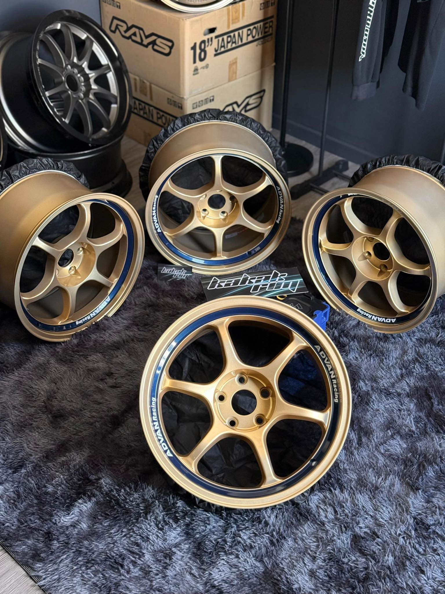NEW? ADVAN RG1?? ➤ 18” 9.5jj et22 pcd114.3x5 ➤ Finishing 1-1 
