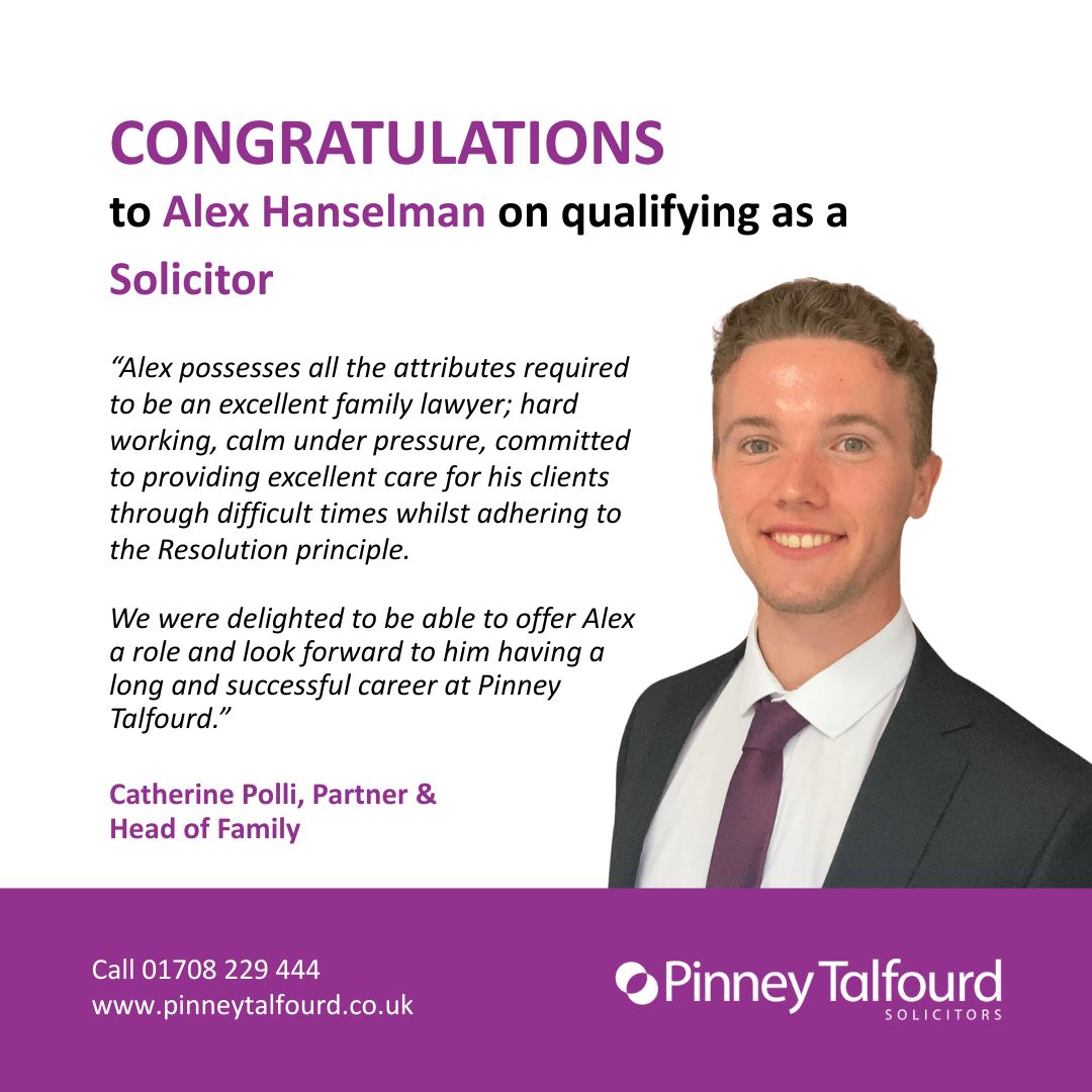 Pinney - We are delighted to announce that our trainee solicitor, Alex ...